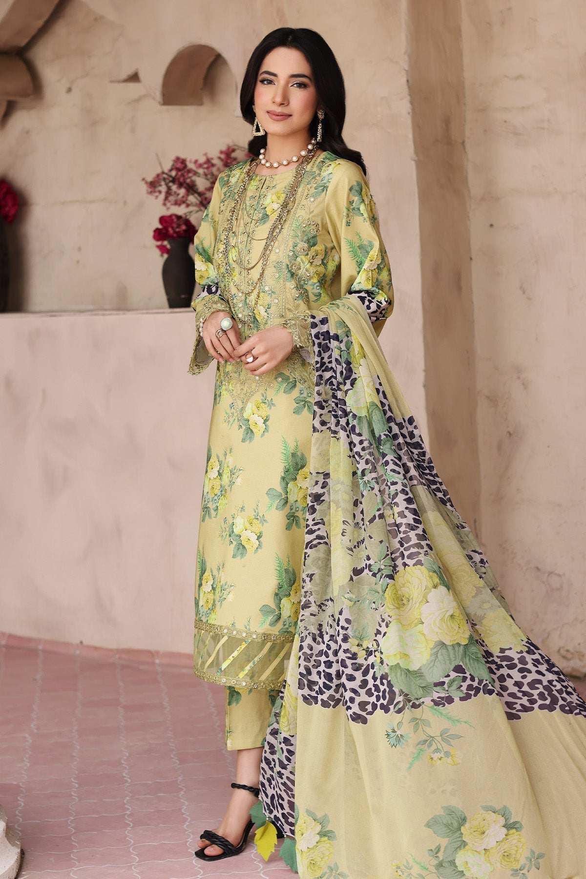 Charizma | Lawn Collection 24 | CCS4-15 - Official Charizma stockist in UK - Sakeena London