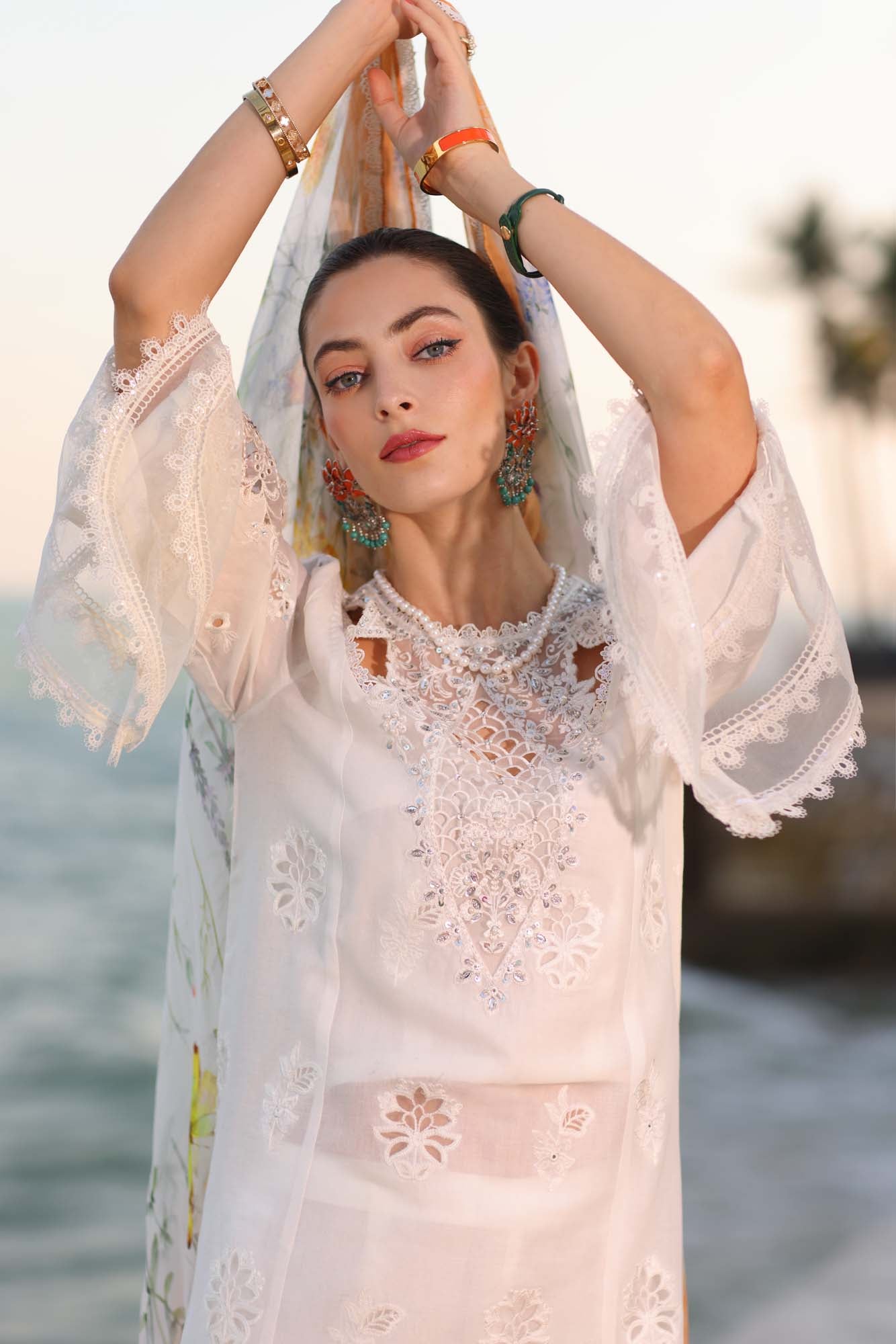 Noor by Saadia Asad | Eid Luxury Laserkari 25 | D9-B - Official Noor by Saadia Asad stockist in UK - Sakeena London