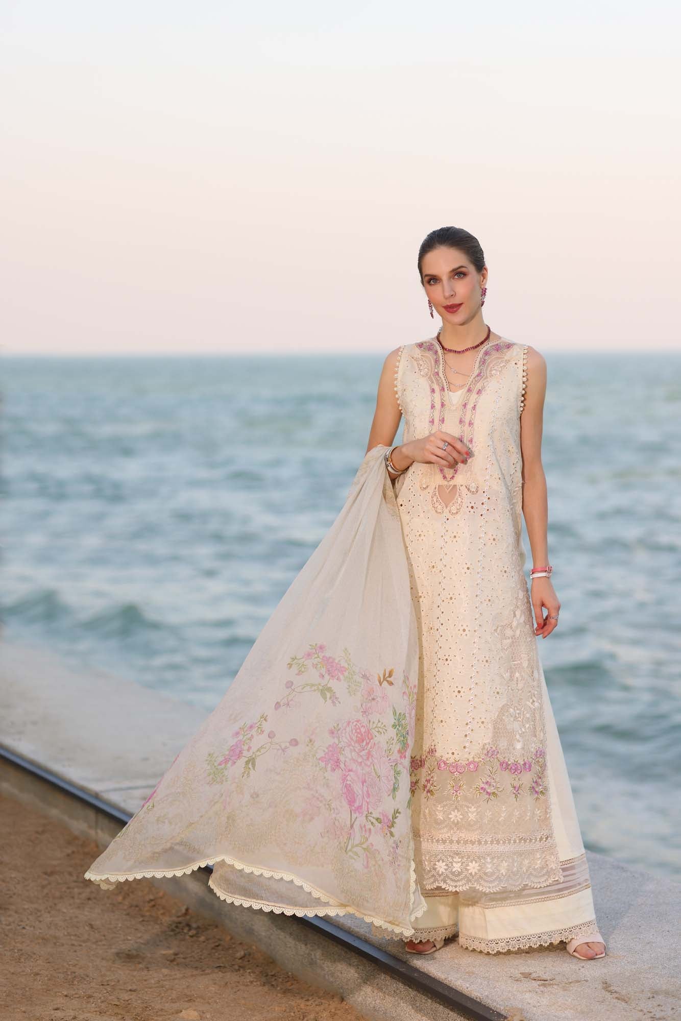 Noor by Saadia Asad | Eid Luxury Laserkari 25 | D3-A - Official Noor by Saadia Asad stockist in UK - Sakeena London