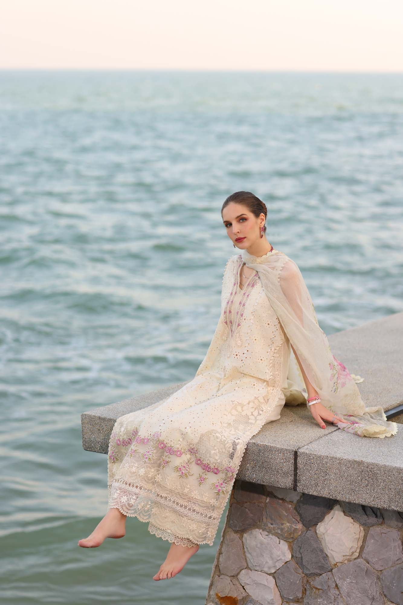 Noor by Saadia Asad | Eid Luxury Laserkari 25 | D3-A - Official Noor by Saadia Asad stockist in UK - Sakeena London