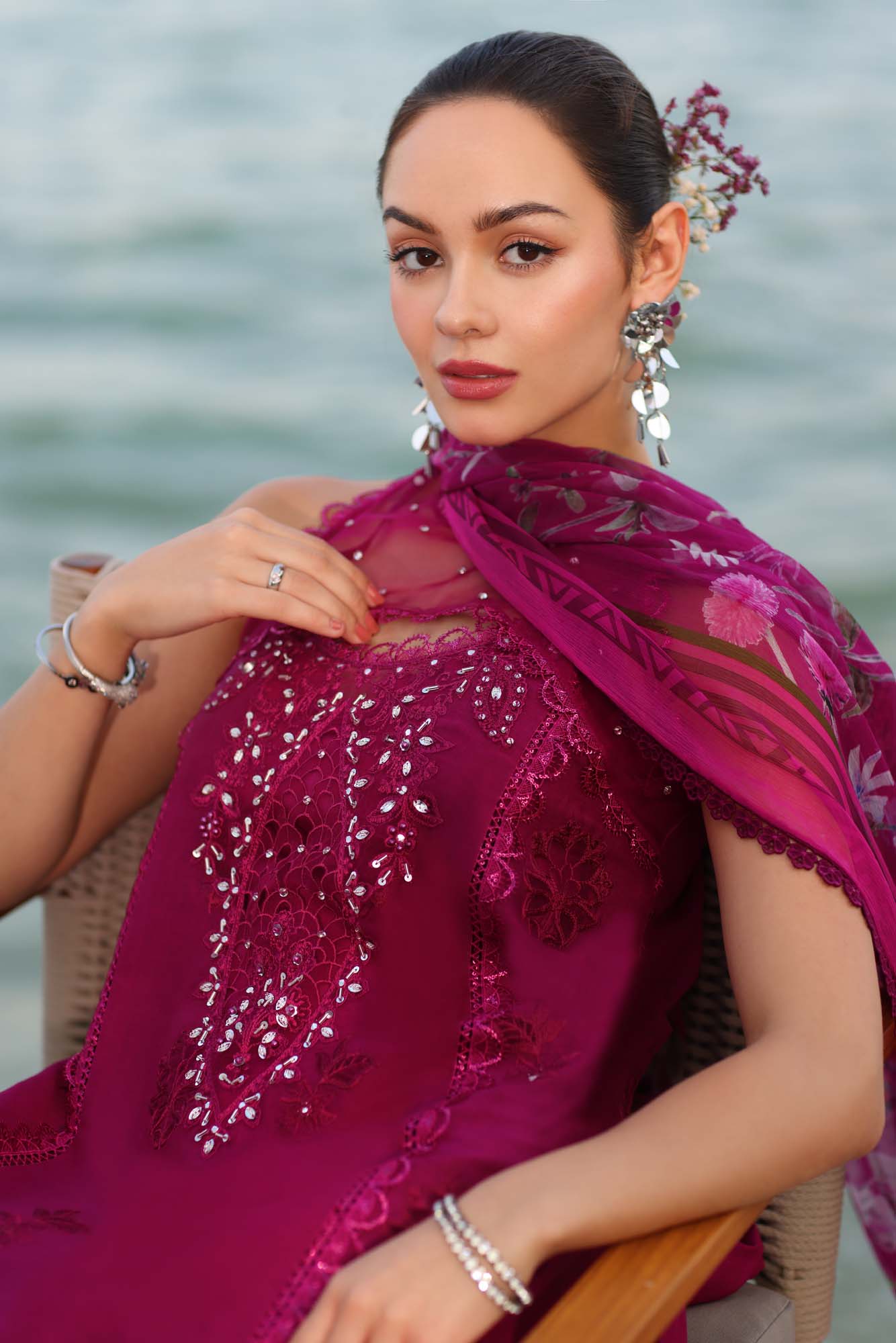 Noor by Saadia Asad | Eid Luxury Laserkari 25 | D9-A - Official Noor by Saadia Asad stockist in UK - Sakeena London