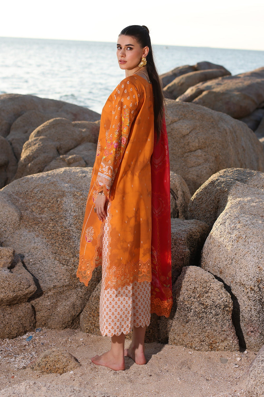 Charizma | Lawn Collection 24 | AS4-07 - Official Charizma stockist in UK - Sakeena London