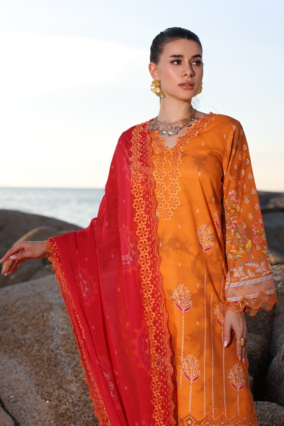Charizma | Lawn Collection 24 | AS4-07 - Official Charizma stockist in UK - Sakeena London