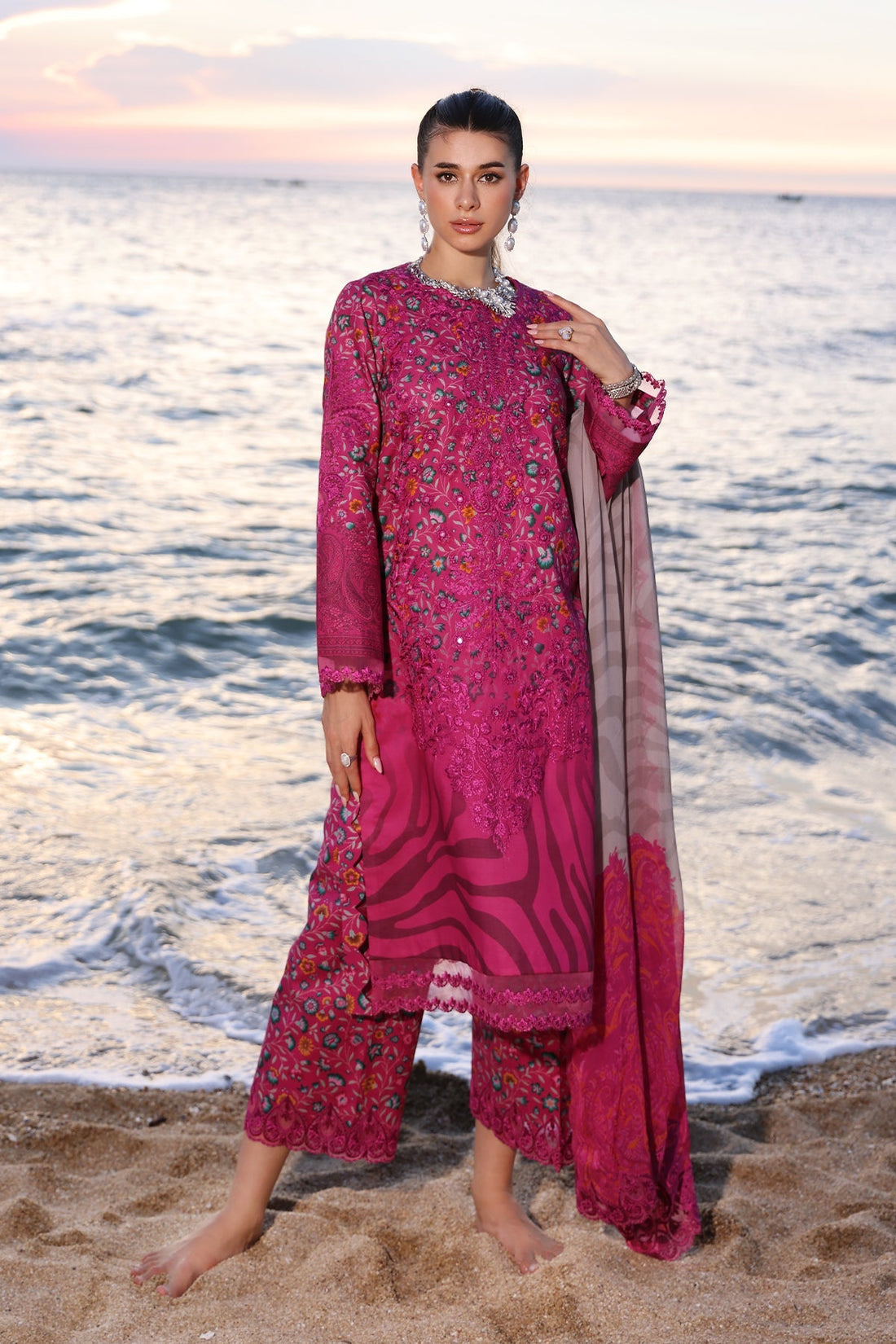Charizma | Lawn Collection 24 |AS4-06 - Official Charizma stockist in UK - Sakeena London