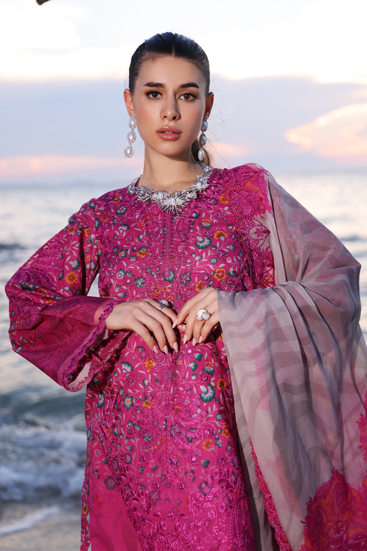 Charizma | Lawn Collection 24 |AS4-06 - Official Charizma stockist in UK - Sakeena London