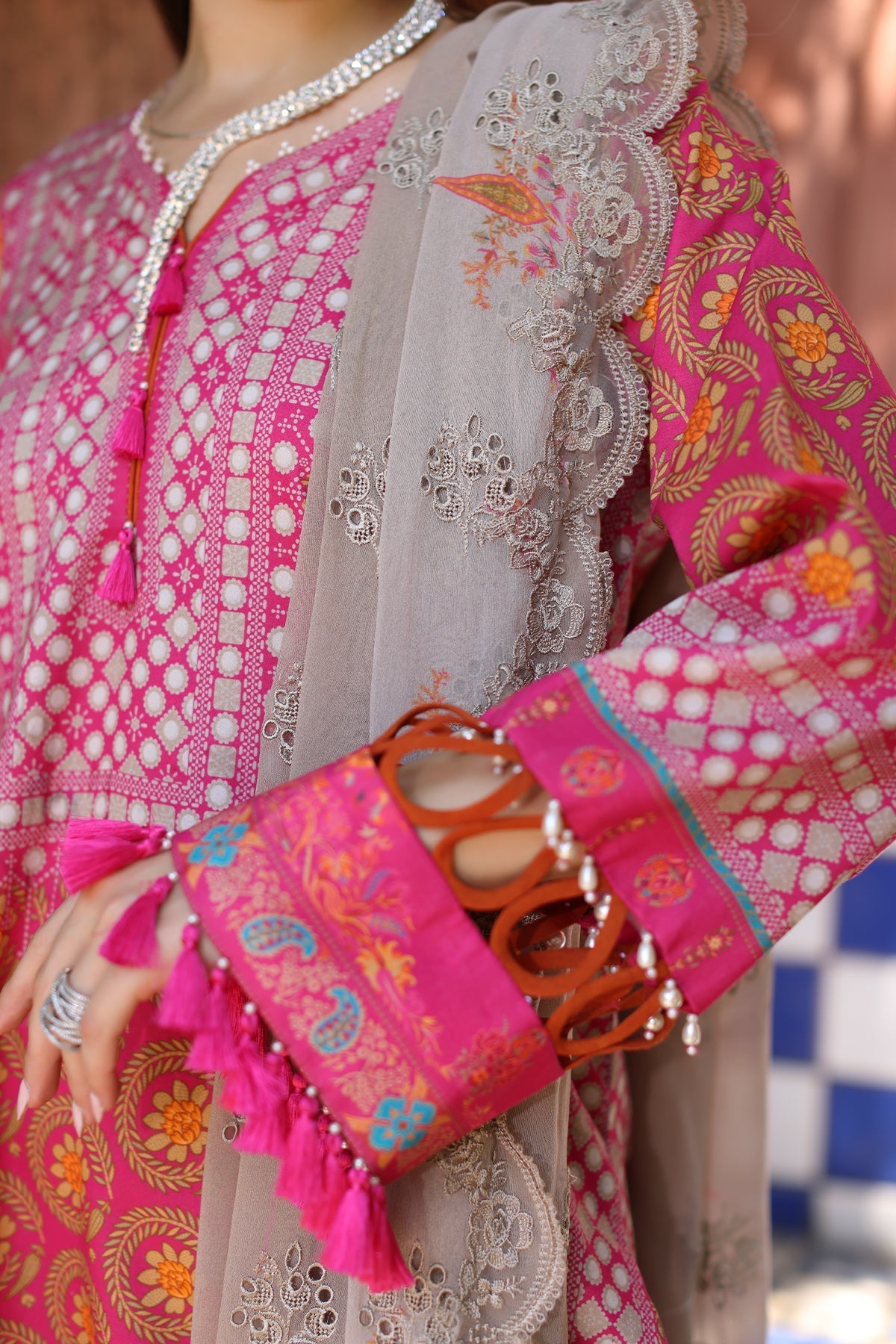 Charizma | Lawn Collection 24 | AS4-19 - Official Charizma stockist in UK - Sakeena London
