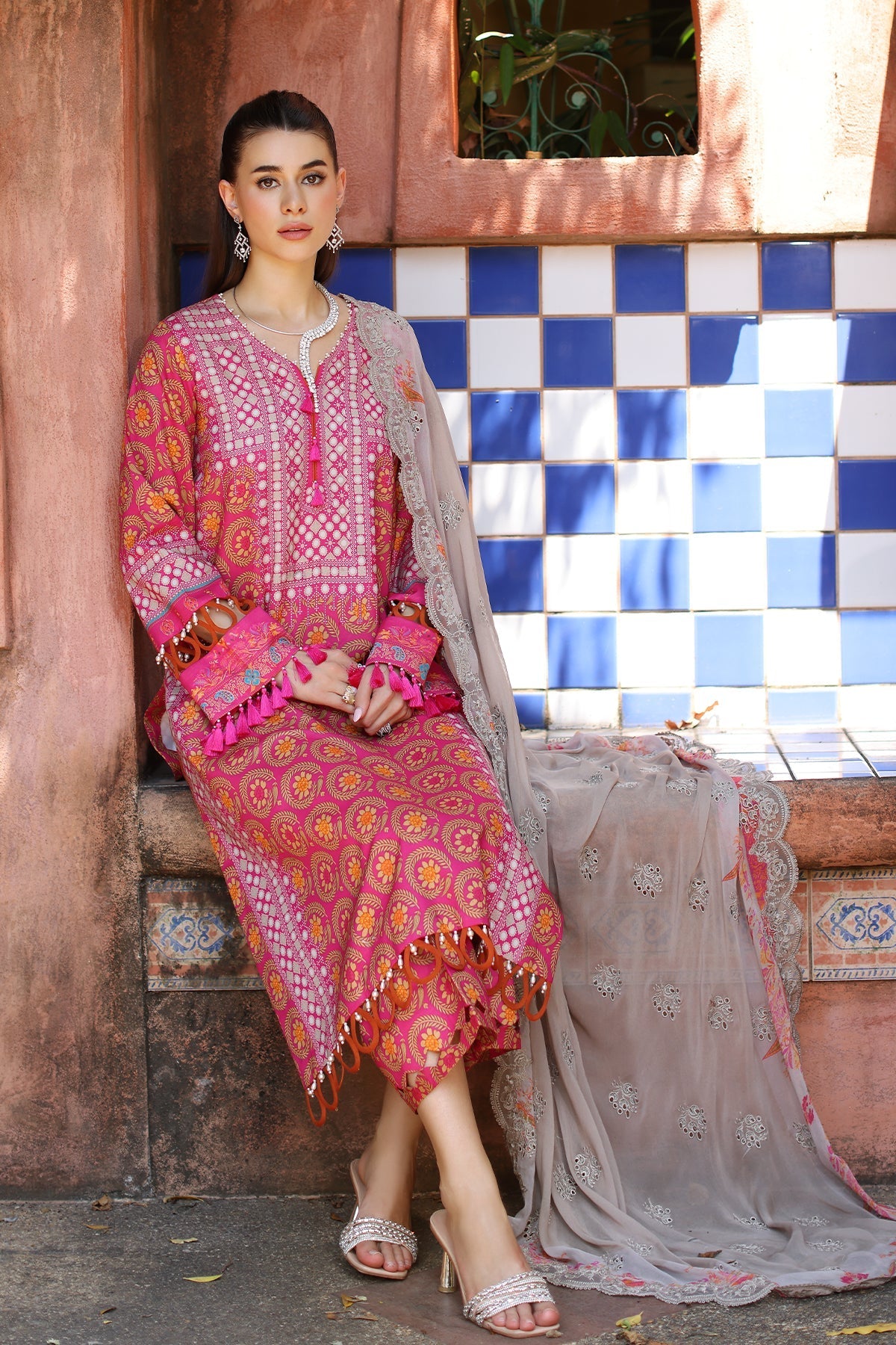 Charizma | Lawn Collection 24 | AS4-19 - Official Charizma stockist in UK - Sakeena London