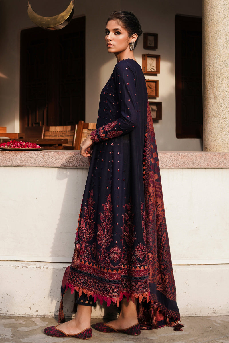 Jazmin | Winter Edition 24 | SLUB KHADDAR UW-0074 - Official Jazmin stockist in UK - Sakeena London