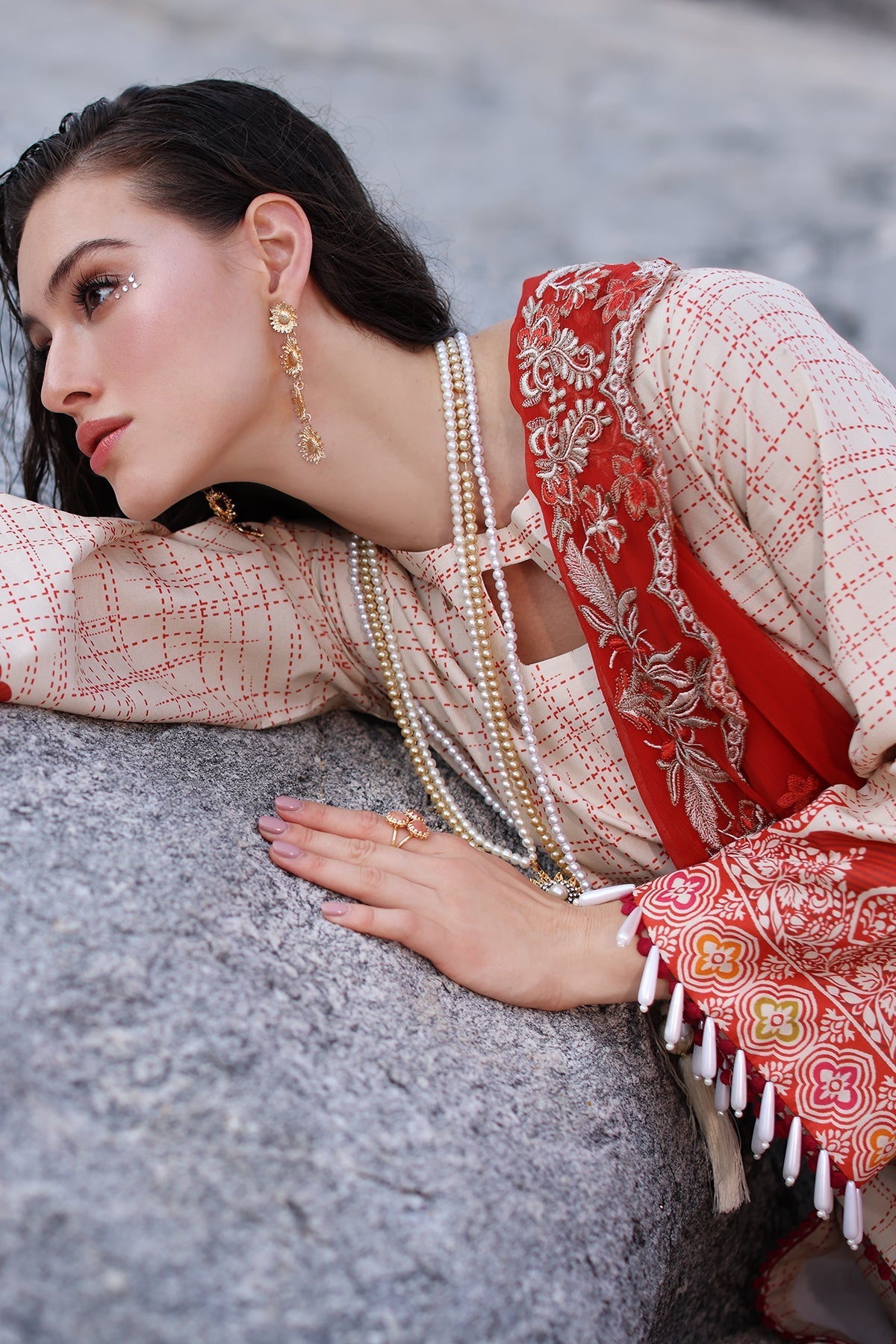 Charizma | Lawn Collection 24 | AS4-24 - Official Charizma stockist in UK - Sakeena London