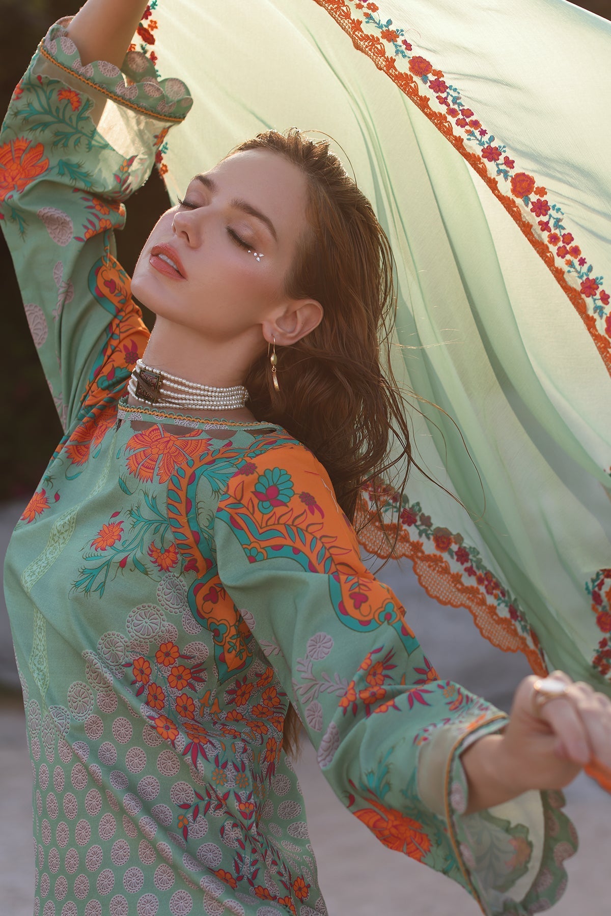 Charizma | Lawn Collection 24 | AS4-26 - Official Charizma stockist in UK - Sakeena London