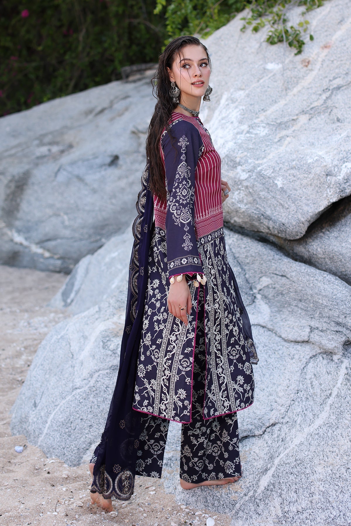 Charizma | Lawn Collection 24 | AS4-23 - Official Charizma stockist in UK - Sakeena London