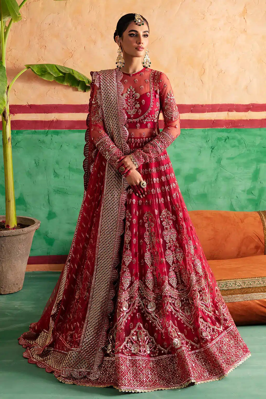 Afrozeh | Shehnai Wedding Formals 23 | Gulabposh - Official Afrozeh stockist in UK - Sakeena London