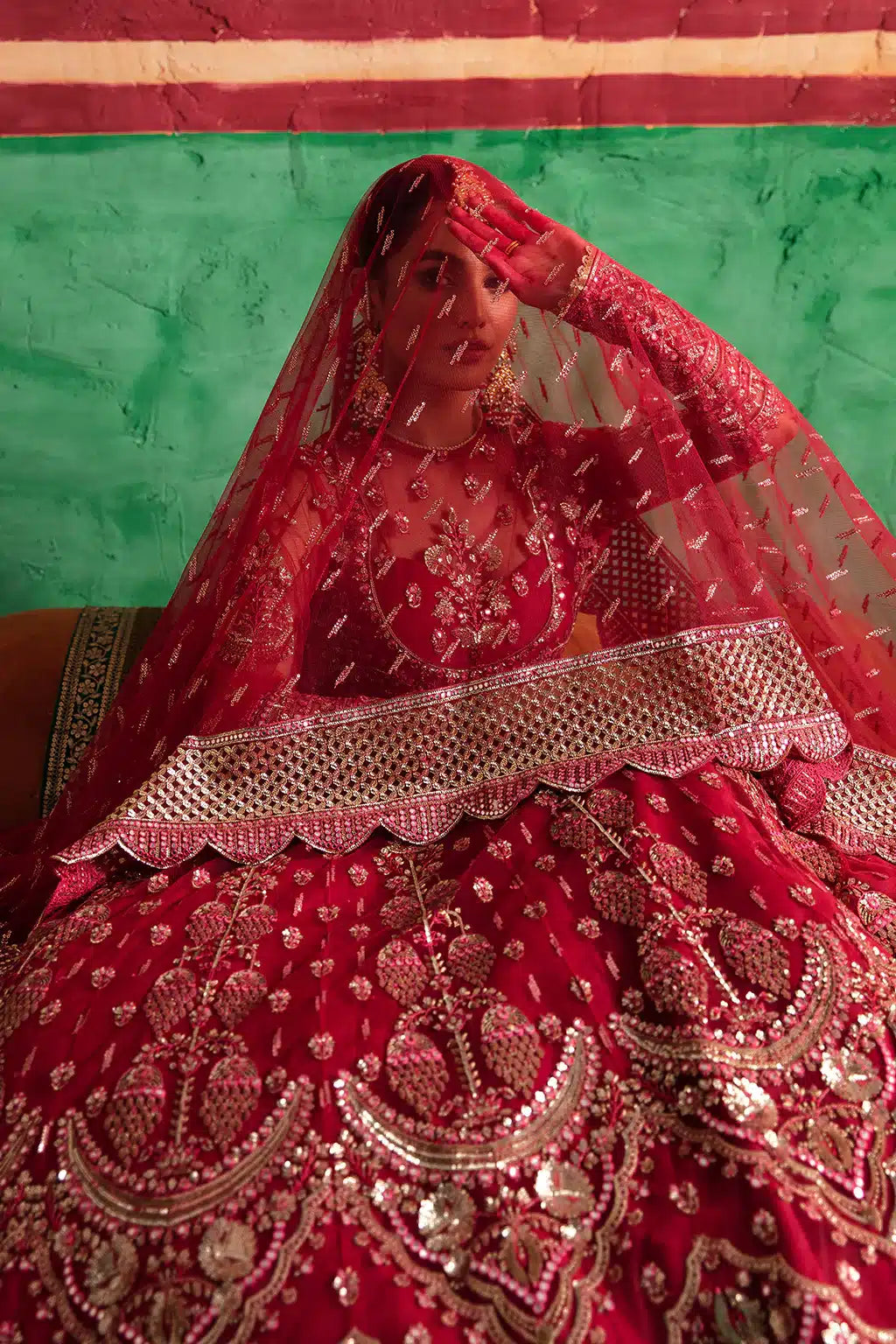 Afrozeh | Shehnai Wedding Formals 23 | Gulabposh - Official Afrozeh stockist in UK - Sakeena London
