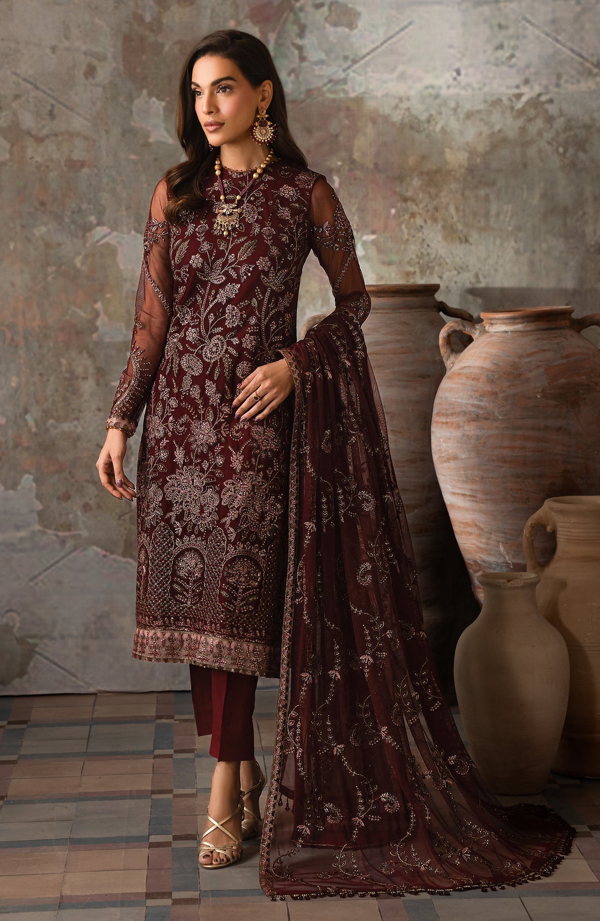 Zarif | Emirah Formals | ZEF 03 CHARM - Official Zarif stockist in UK - Sakeena London