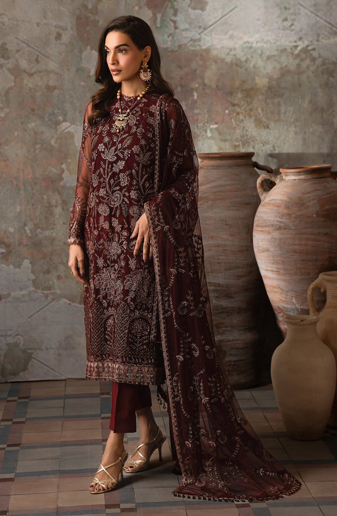Zarif | Emirah Formals | ZEF 03 CHARM - Official Zarif stockist in UK - Sakeena London