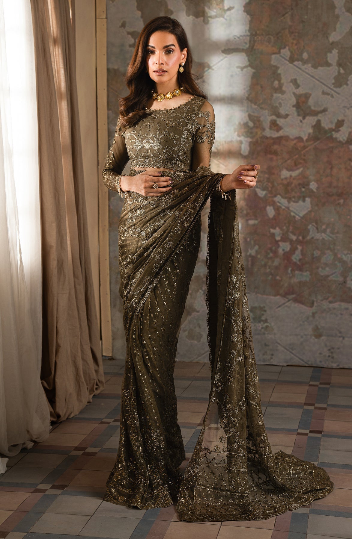Zarif | Emirah Formals | ZEF 07 JAZAB - Official Zarif stockist in UK - Sakeena London