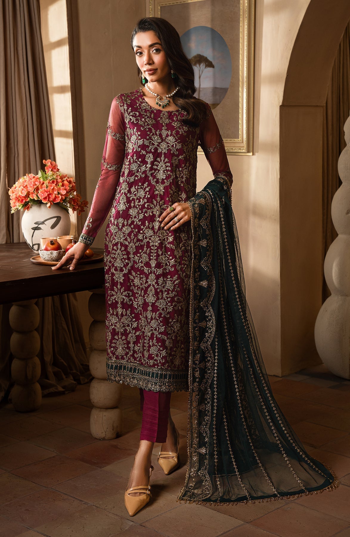 Zarif | Emirah Formals | ZEF 08 HAYAL - Official Zarif stockist in UK - Sakeena London