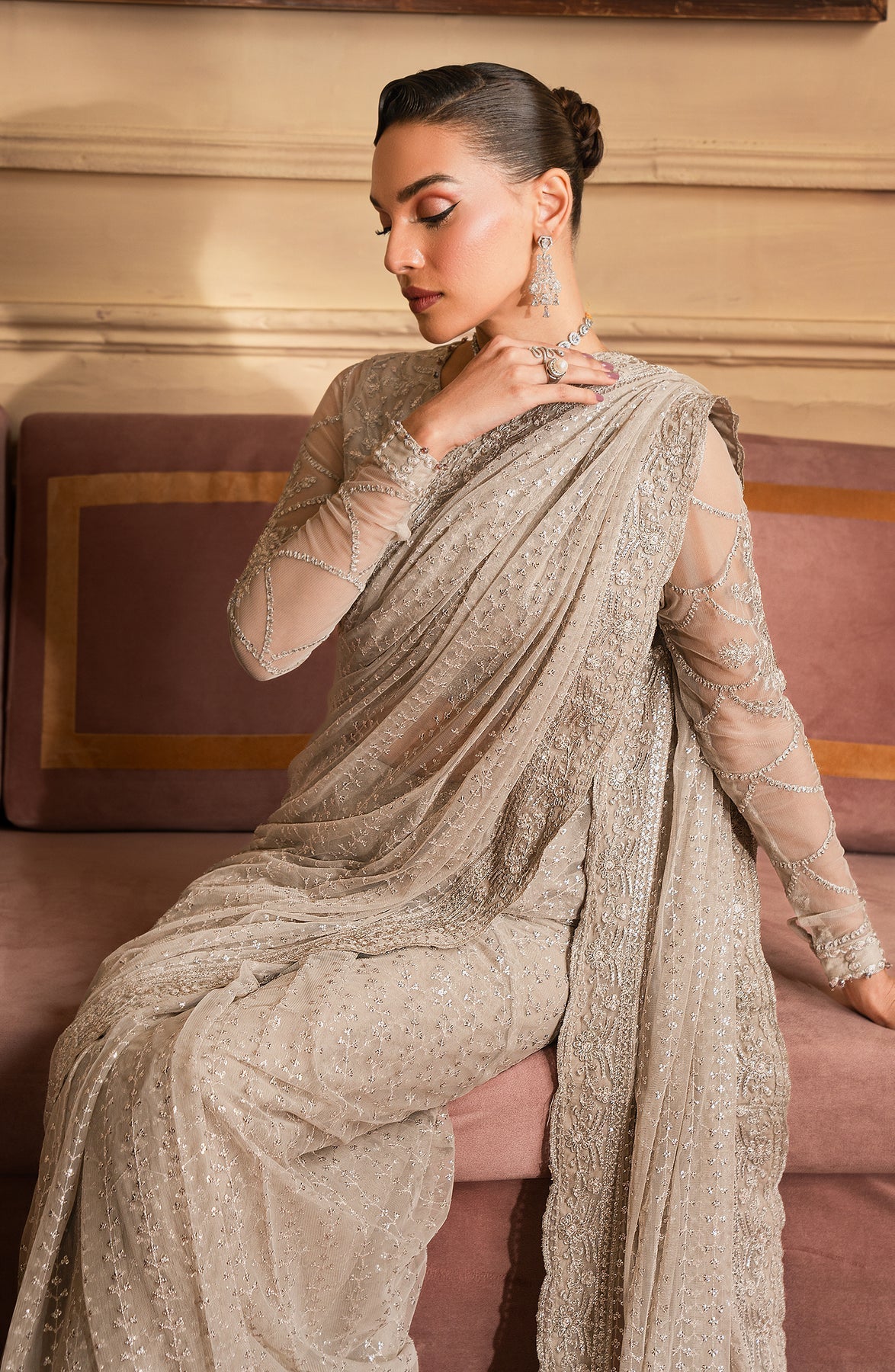 Zarif | Emirah Formals | ZEF 02 BREEZE - Official Zarif stockist in UK - Sakeena London