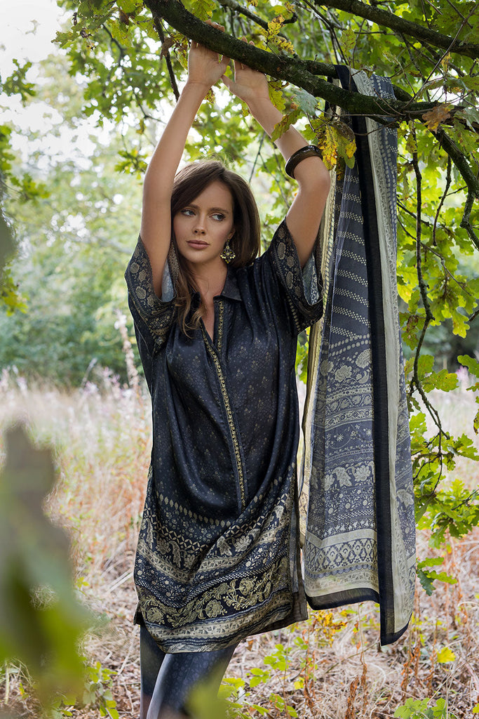 Sobia Nazir | Silk Satin 25 | ST25-05 - Official Sobia Nazir stockist in UK - Sakeena London