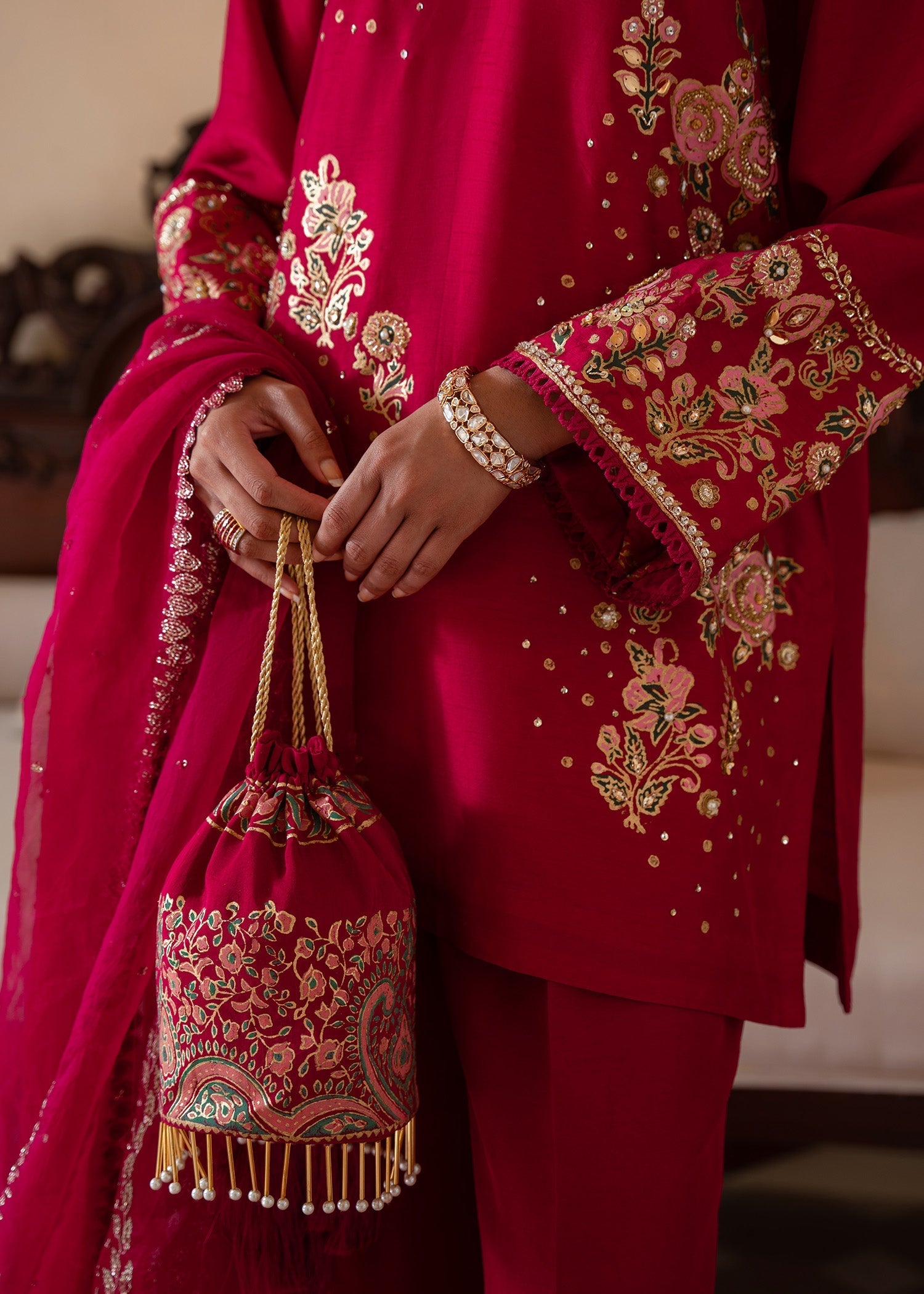 Sadaf Fawad Khan | Mehrma Wedding Formals | Wild Berry - Official Sadaf Fawad Khan stockist in UK - Sakeena London