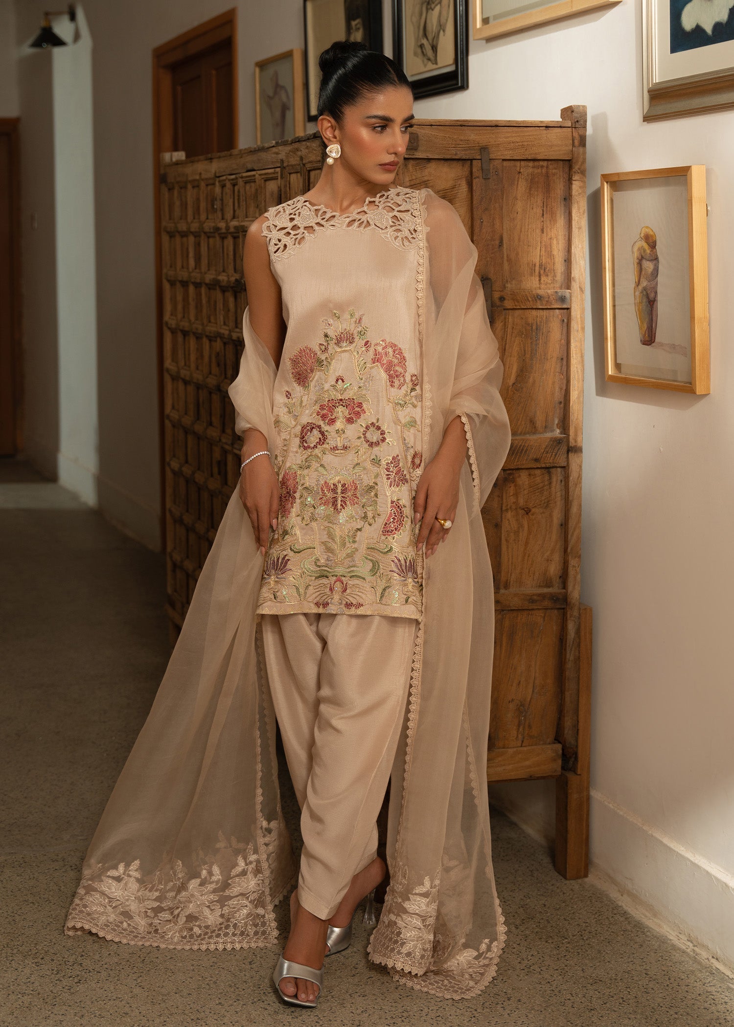 Sadaf Fawad Khan | Mehrma Wedding Formals | Sand storm - Official Sadaf Fawad Khan stockist in UK - Sakeena London