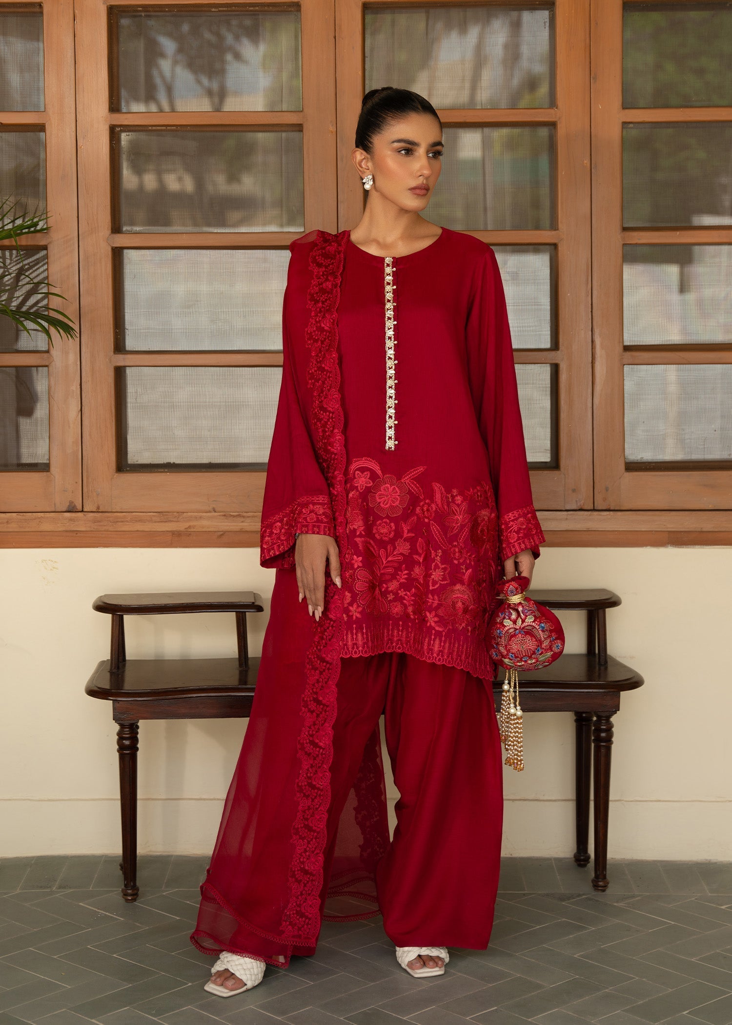 Sadaf Fawad Khan | Mehrma Wedding Formals | Red Chillies - Official Sadaf Fawad Khan stockist in UK - Sakeena London