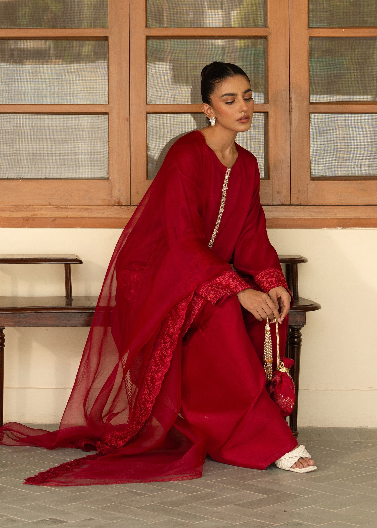 Sadaf Fawad Khan | Mehrma Wedding Formals | Red Chillies - Official Sadaf Fawad Khan stockist in UK - Sakeena London