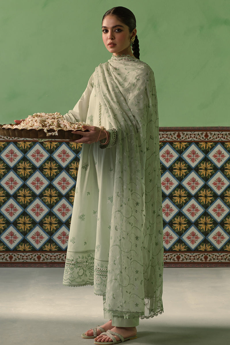 Cross Stitch | Chikankari Lawn Collection | P-01 - Official Cross Stitch stockist in UK - Sakeena London