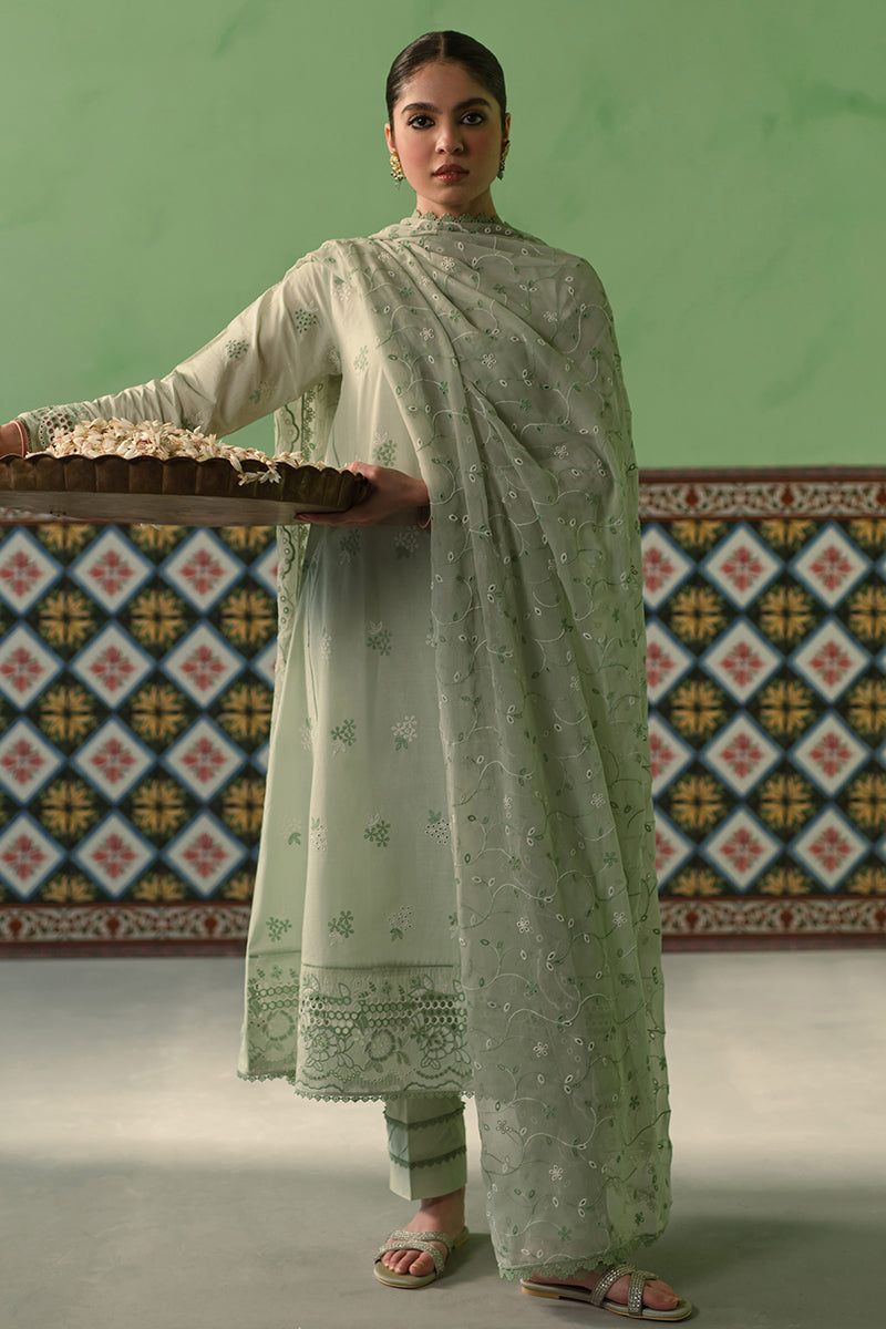 Cross Stitch | Chikankari Lawn Collection | P-01 - Official Cross Stitch stockist in UK - Sakeena London