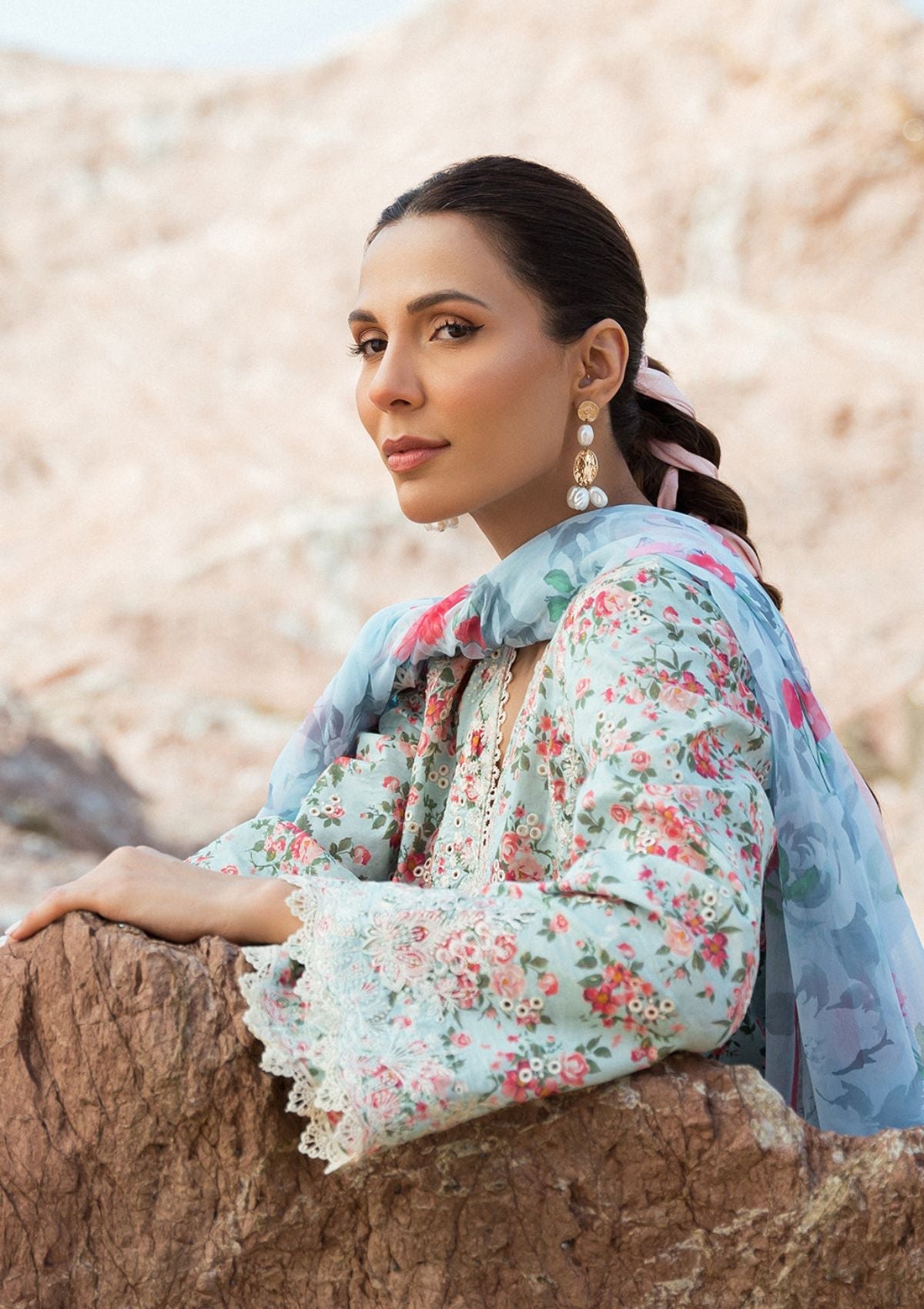 Lawn Collection - Afrozeh - Summer Together - Lawnkari - Topaz