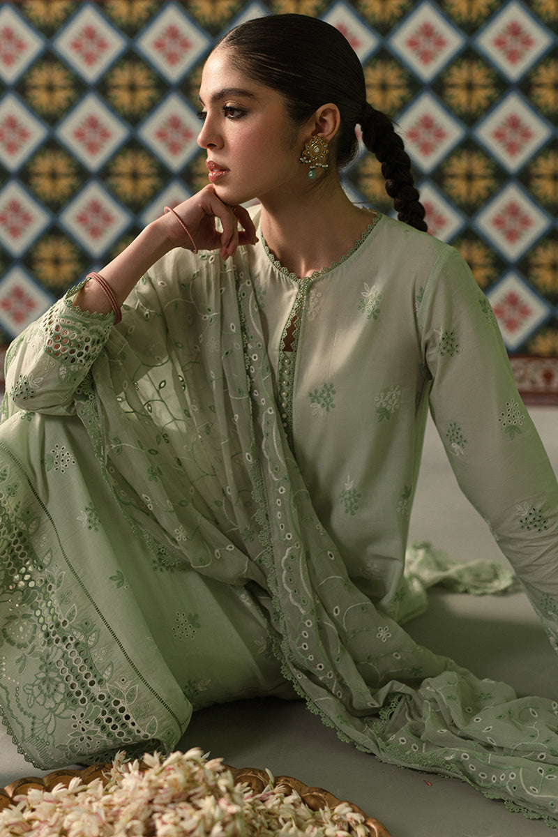 Cross Stitch | Chikankari Lawn Collection | P-01 - Official Cross Stitch stockist in UK - Sakeena London