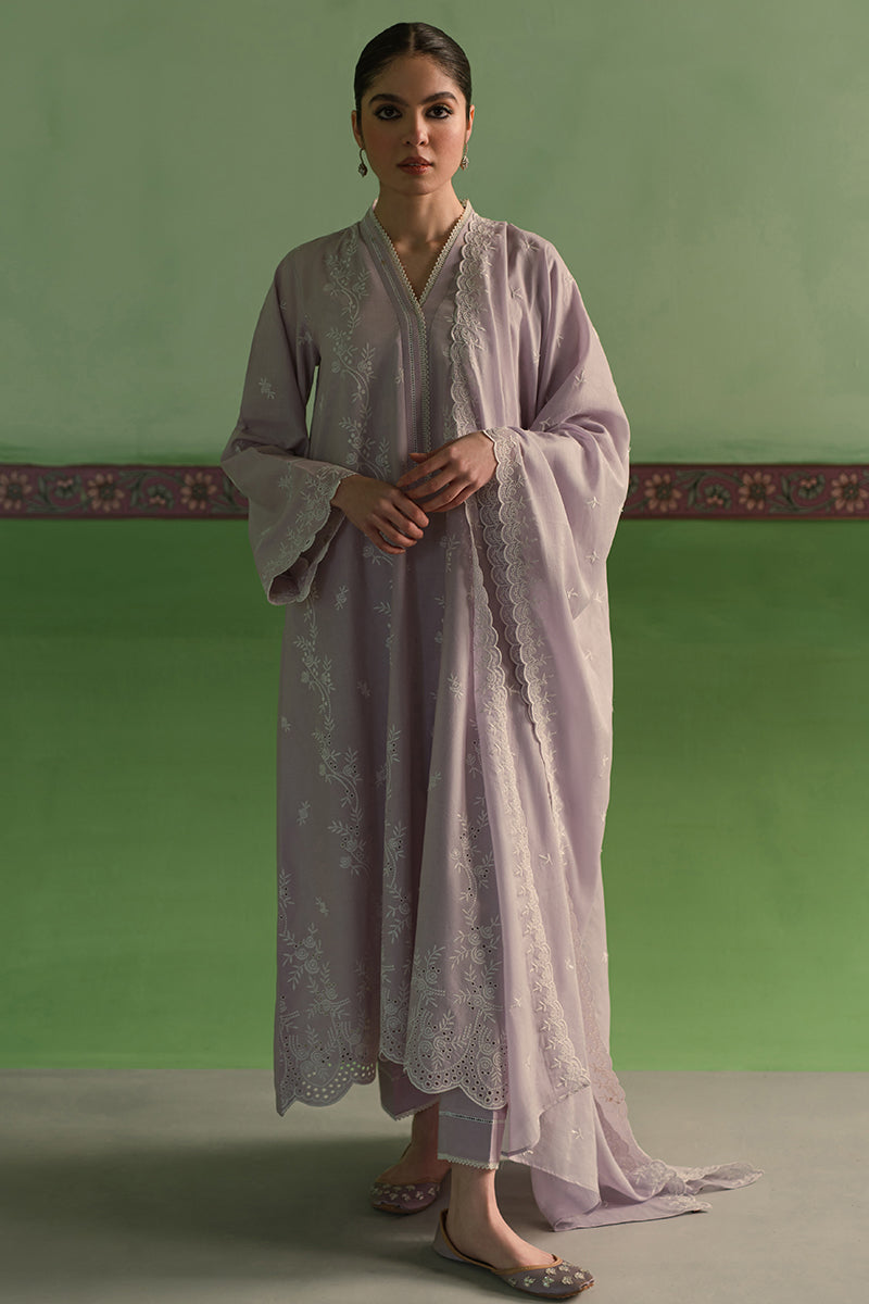 Cross Stitch | Chikankari Lawn Collection | P-02 - Official Cross Stitch stockist in UK - Sakeena London