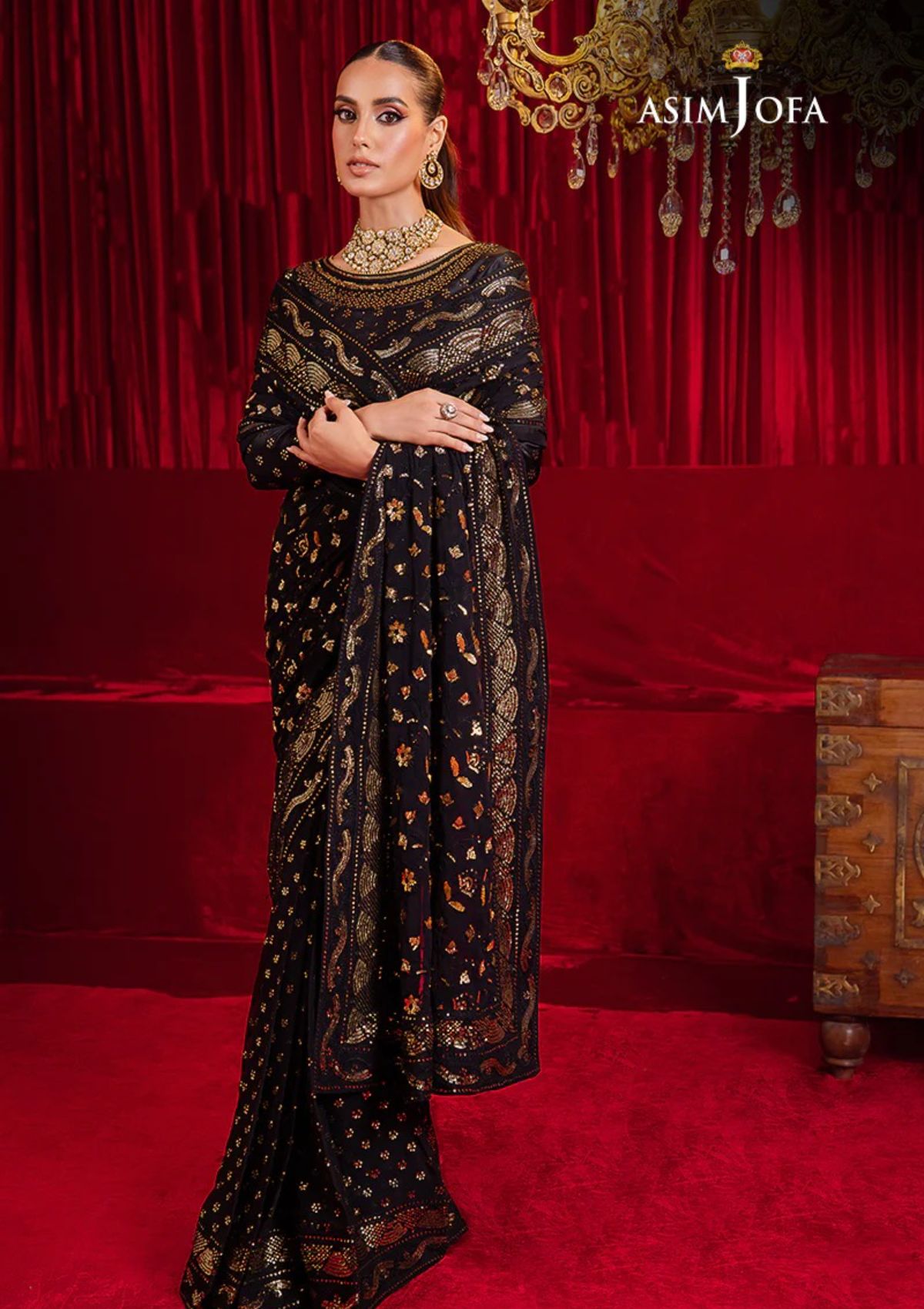 Formal Collection - Asim Jofa - Bekhudi - Luxury Chiffon - AJBK#03