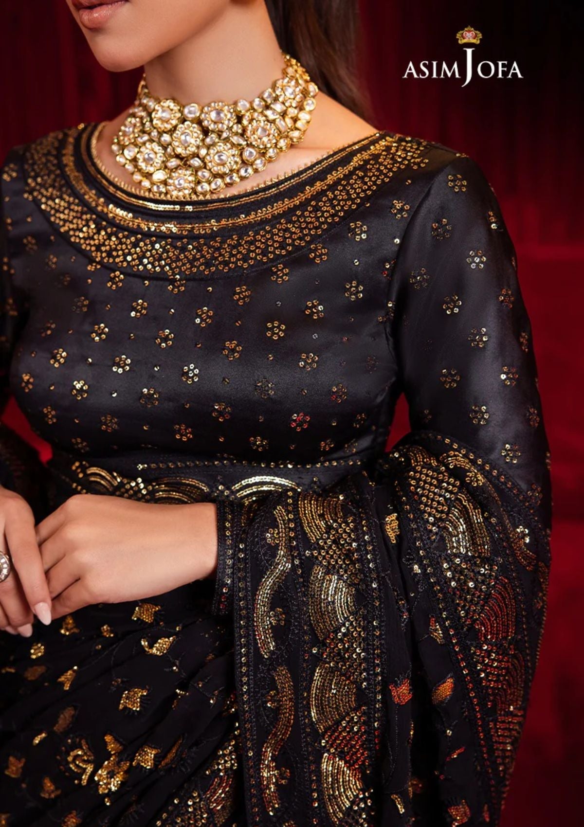 Formal Collection - Asim Jofa - Bekhudi - Luxury Chiffon - AJBK#03
