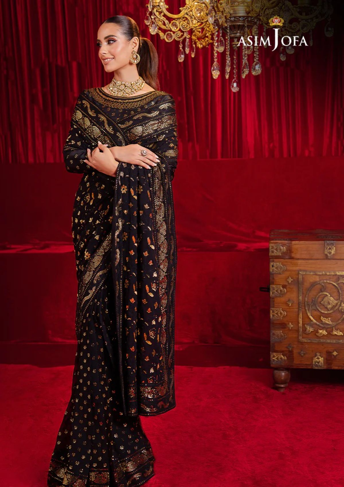 Formal Collection - Asim Jofa - Bekhudi - Luxury Chiffon - AJBK#03