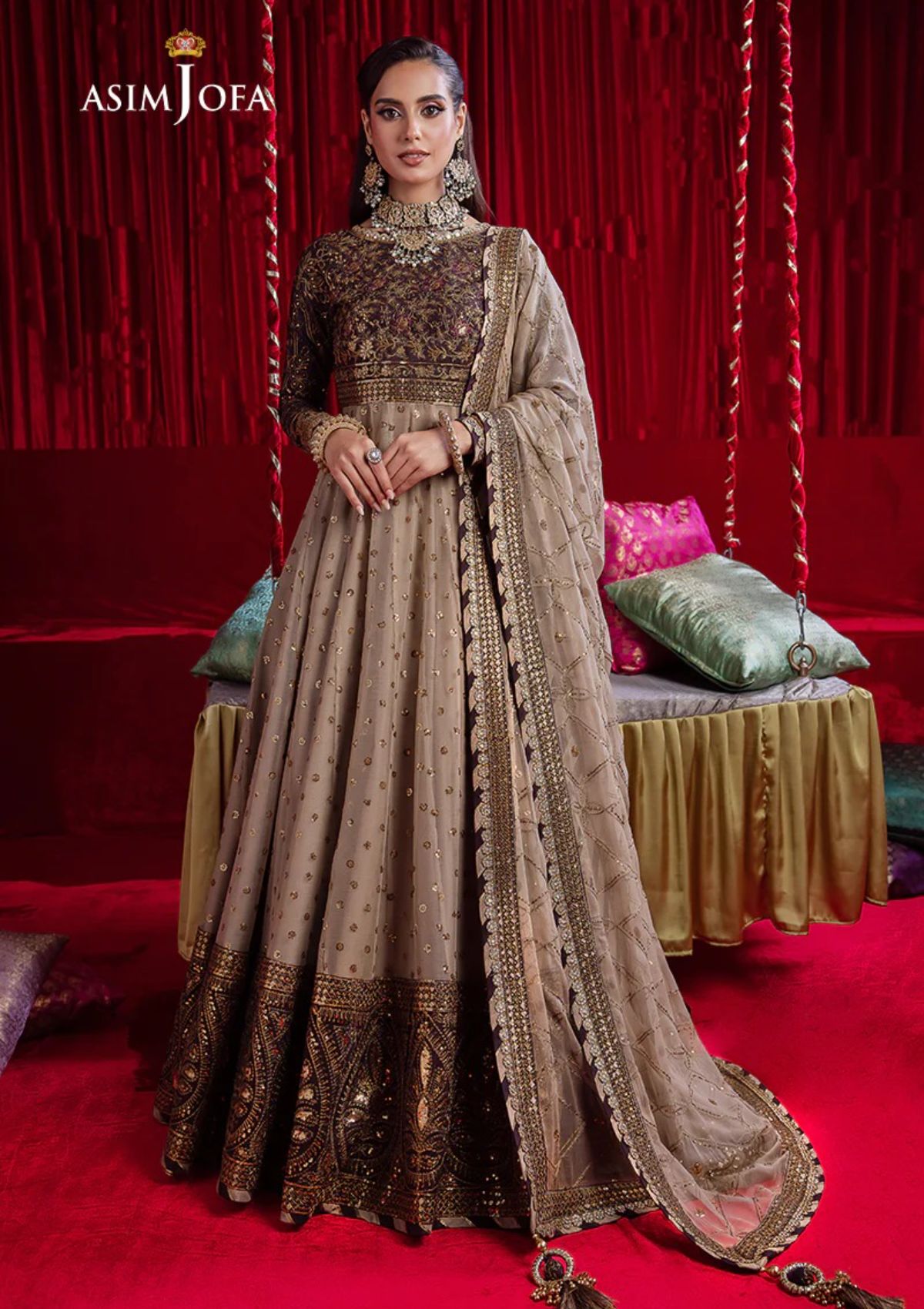 Formal Collection - Asim Jofa - Bekhudi - Luxury Chiffon - AJBK#05