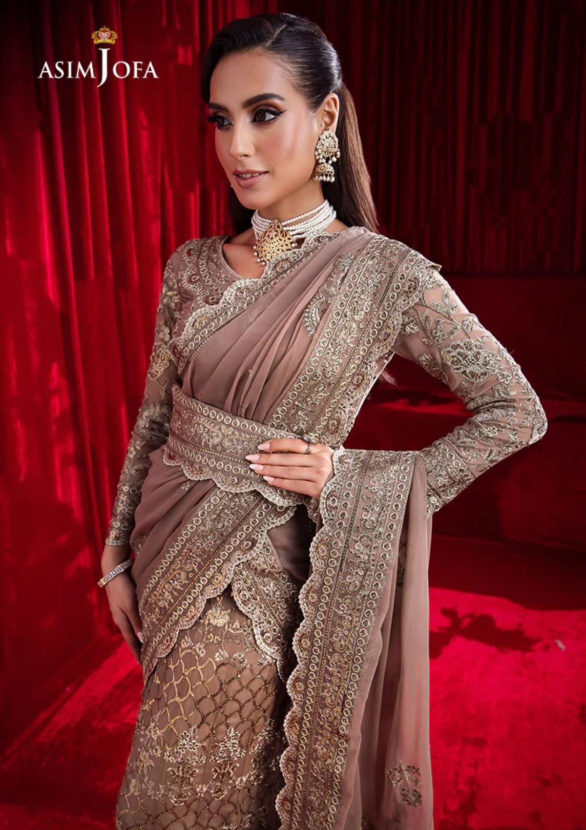 Formal Collection - Asim Jofa - Bekhudi - Luxury Chiffon - AJBK#10