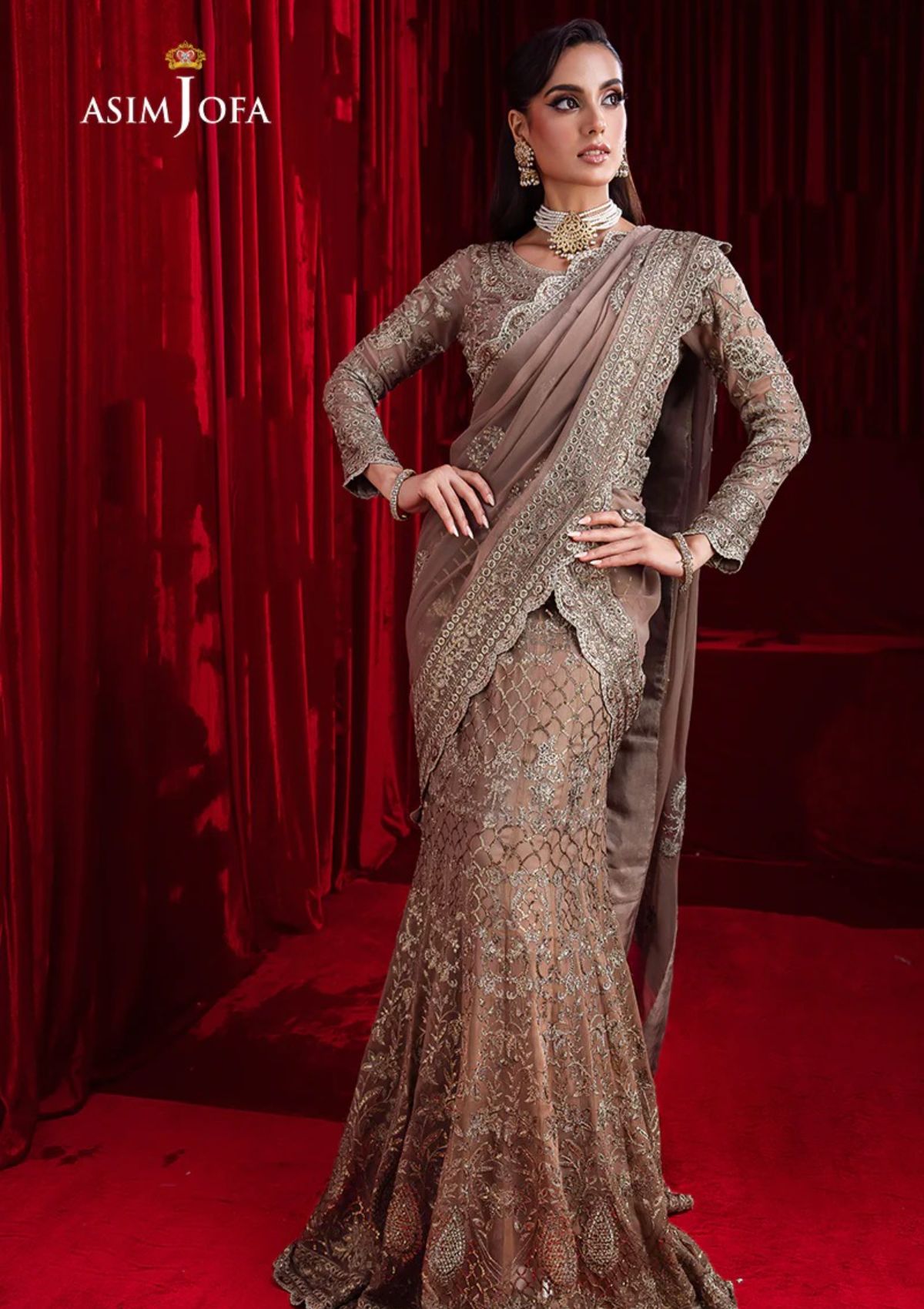 Formal Collection - Asim Jofa - Bekhudi - Luxury Chiffon - AJBK#10