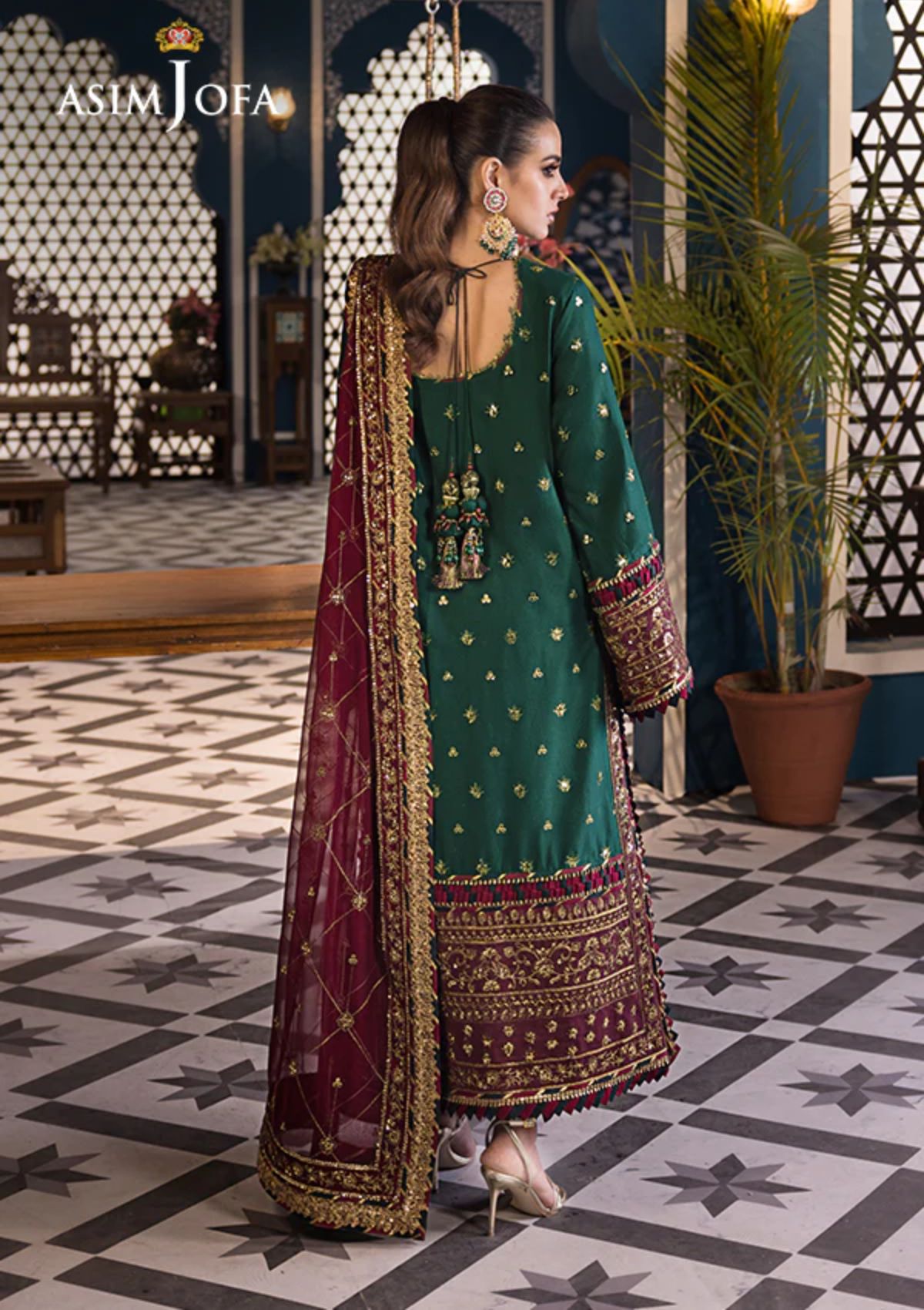 Lawn Collection - Asim Jofa - Fasana - e - Ishq - AFI24#01