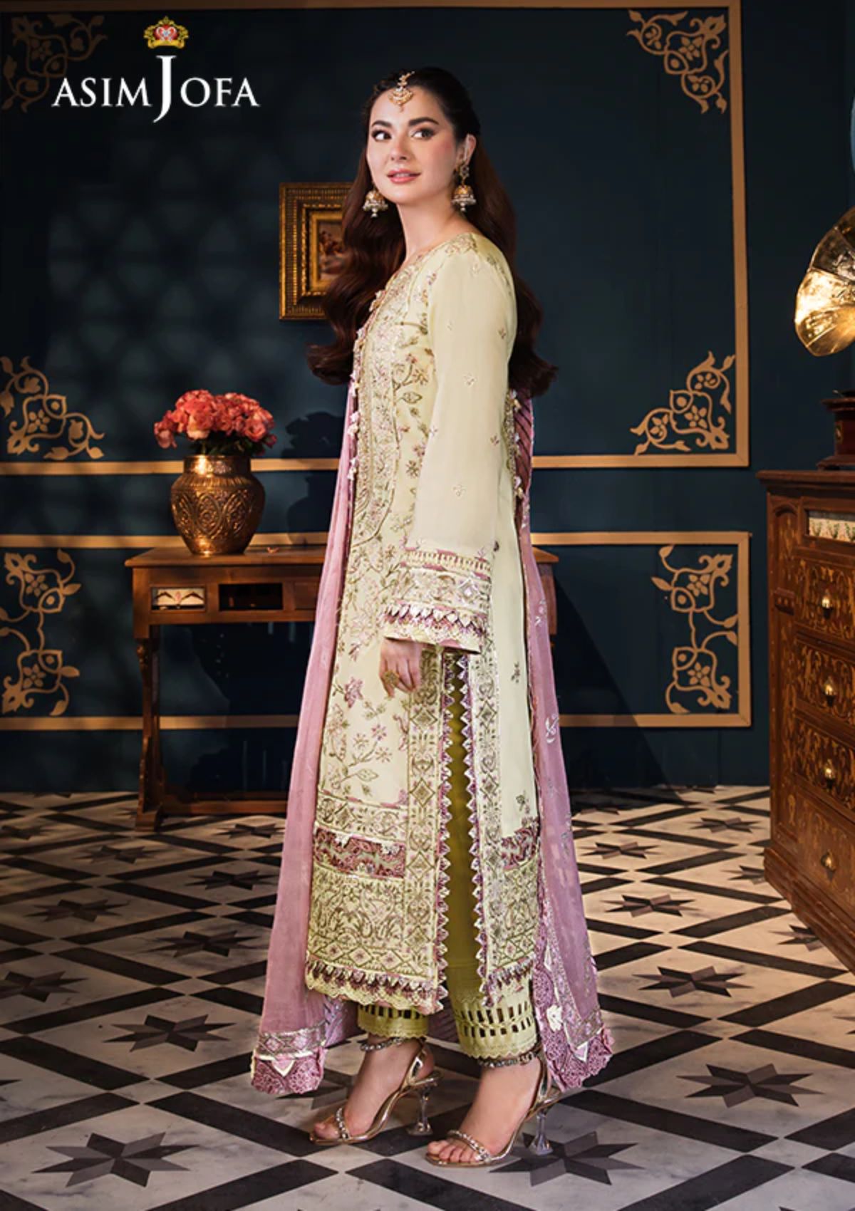 Lawn Collection - Asim Jofa - Fasana - e - Ishq - AFI24#15