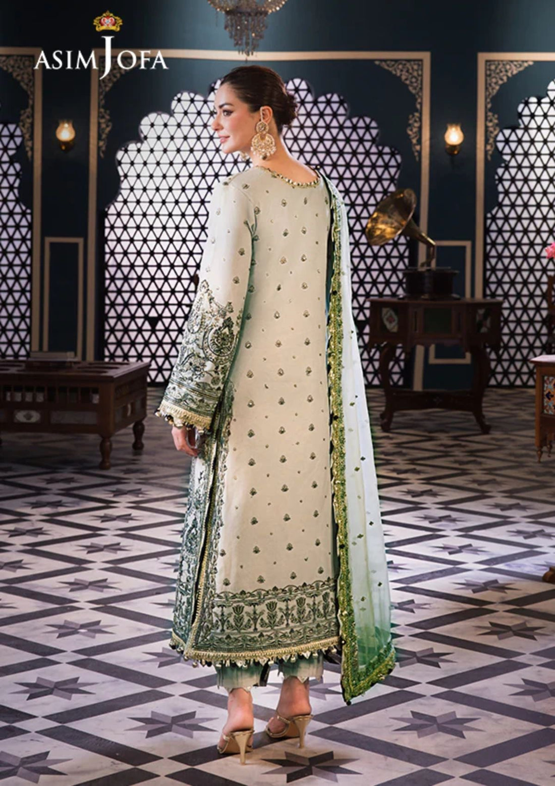 Lawn Collection - Asim Jofa - Fasana - e - Ishq - AFI24#28