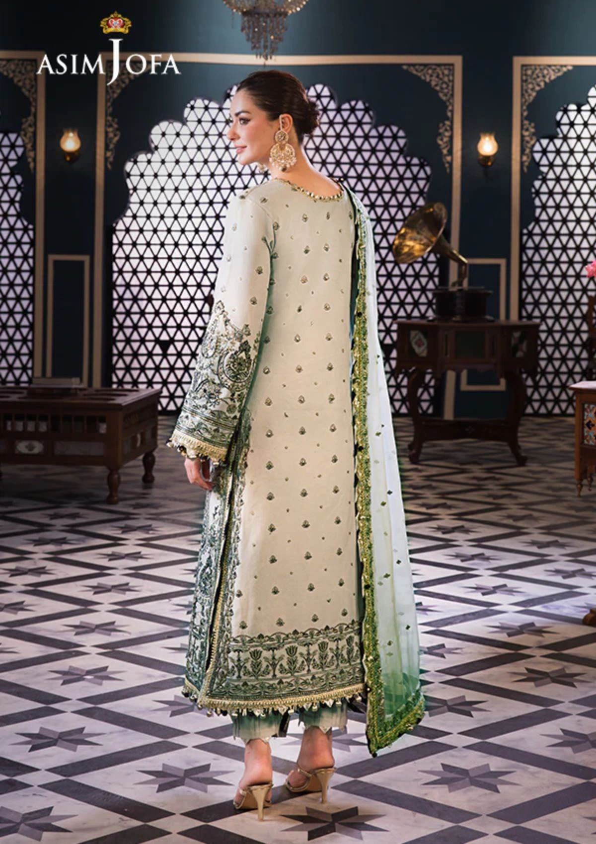 Lawn Collection - Asim Jofa - Fasana - e - Ishq - AFI24#28