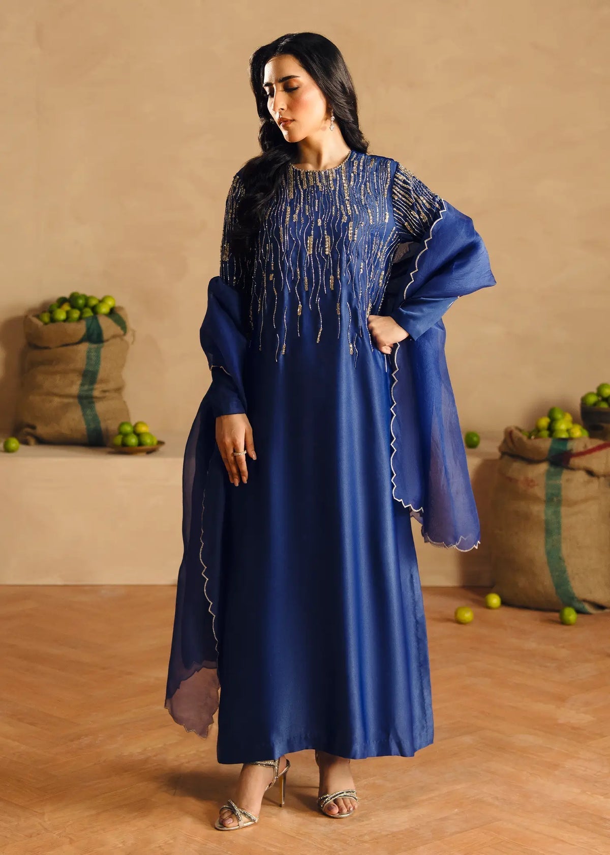 Jeem | Formals 25 | SAPPHIRE BLUE - Official Jeem stockist in UK - Sakeena London