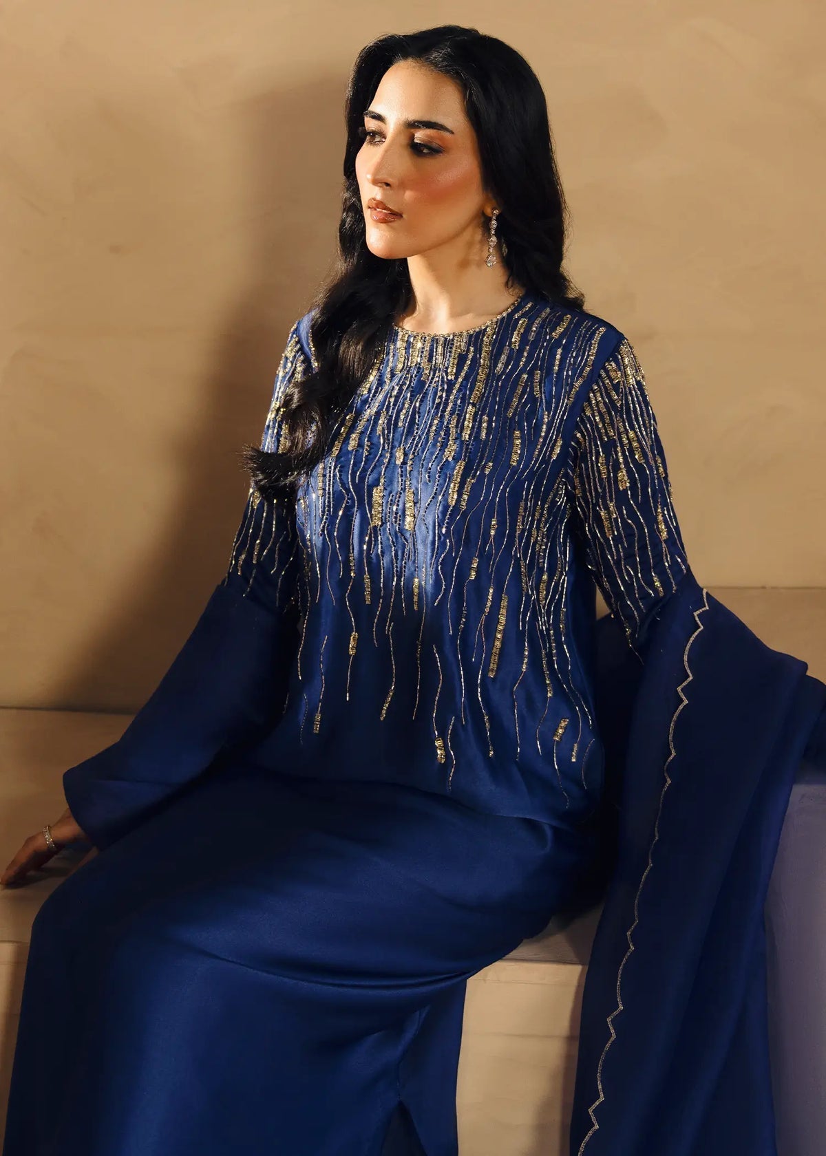 Jeem | Formals 25 | SAPPHIRE BLUE - Official Jeem stockist in UK - Sakeena London
