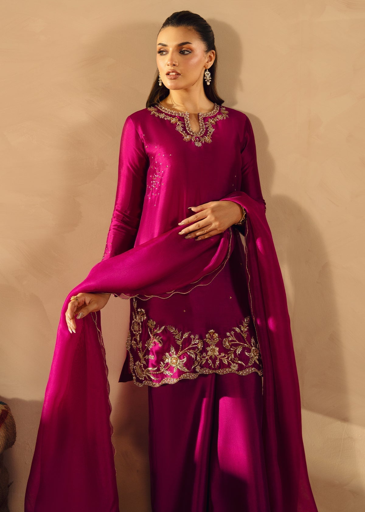 Jeem | Formals 25 | MAGENTA MARL - Official Jeem stockist in UK - Sakeena London