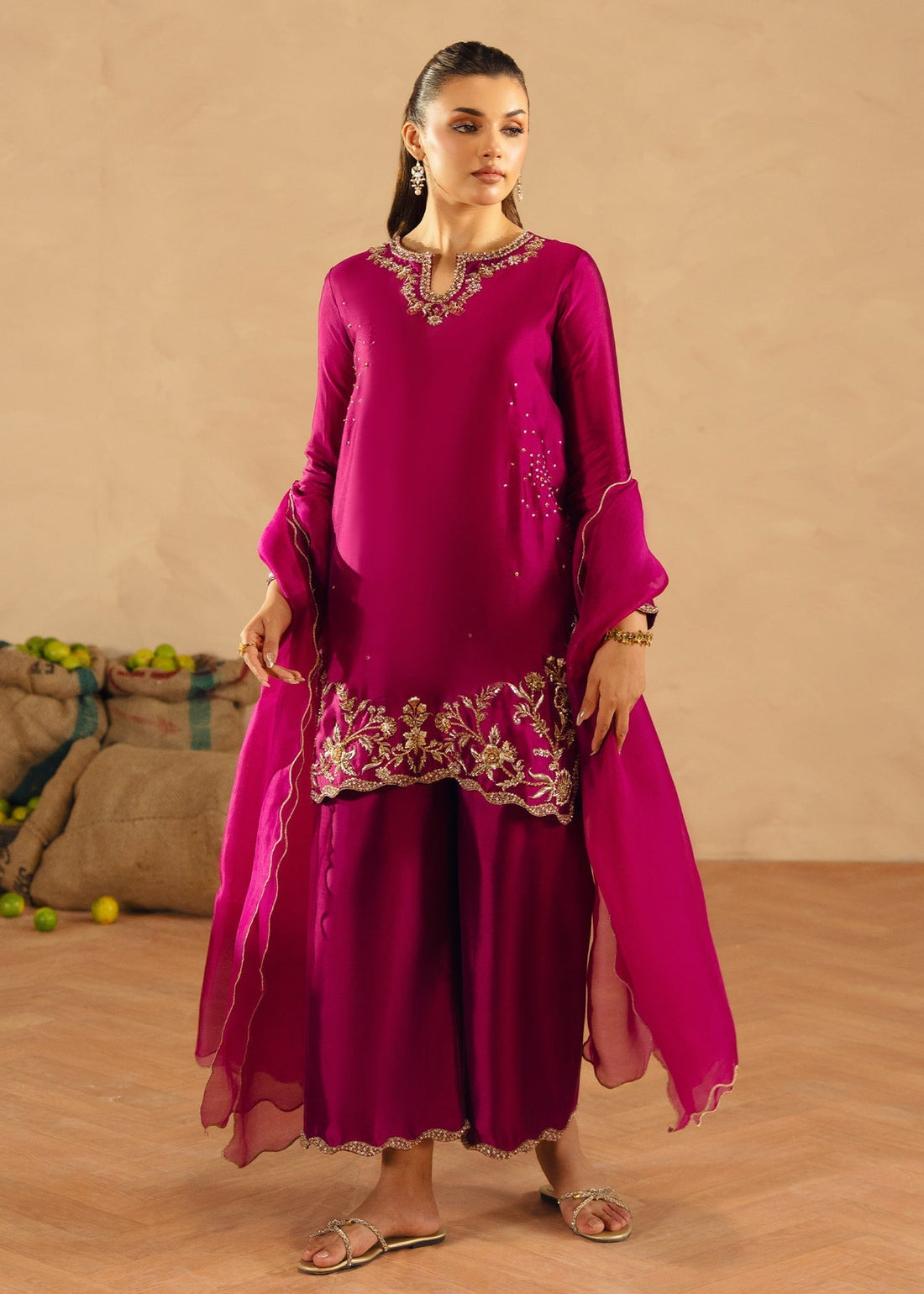 Jeem | Formals 25 | MAGENTA MARL - Official Jeem stockist in UK - Sakeena London