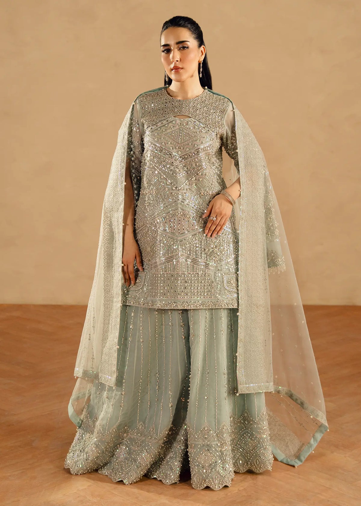 Jeem | Formals 25 | IRIS ICE BLUE - Official Jeem stockist in UK - Sakeena London