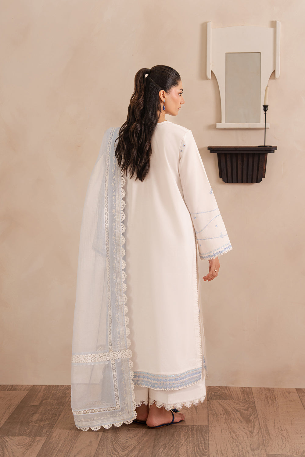Afrozeh | Muted Muse 26 | Pearl
