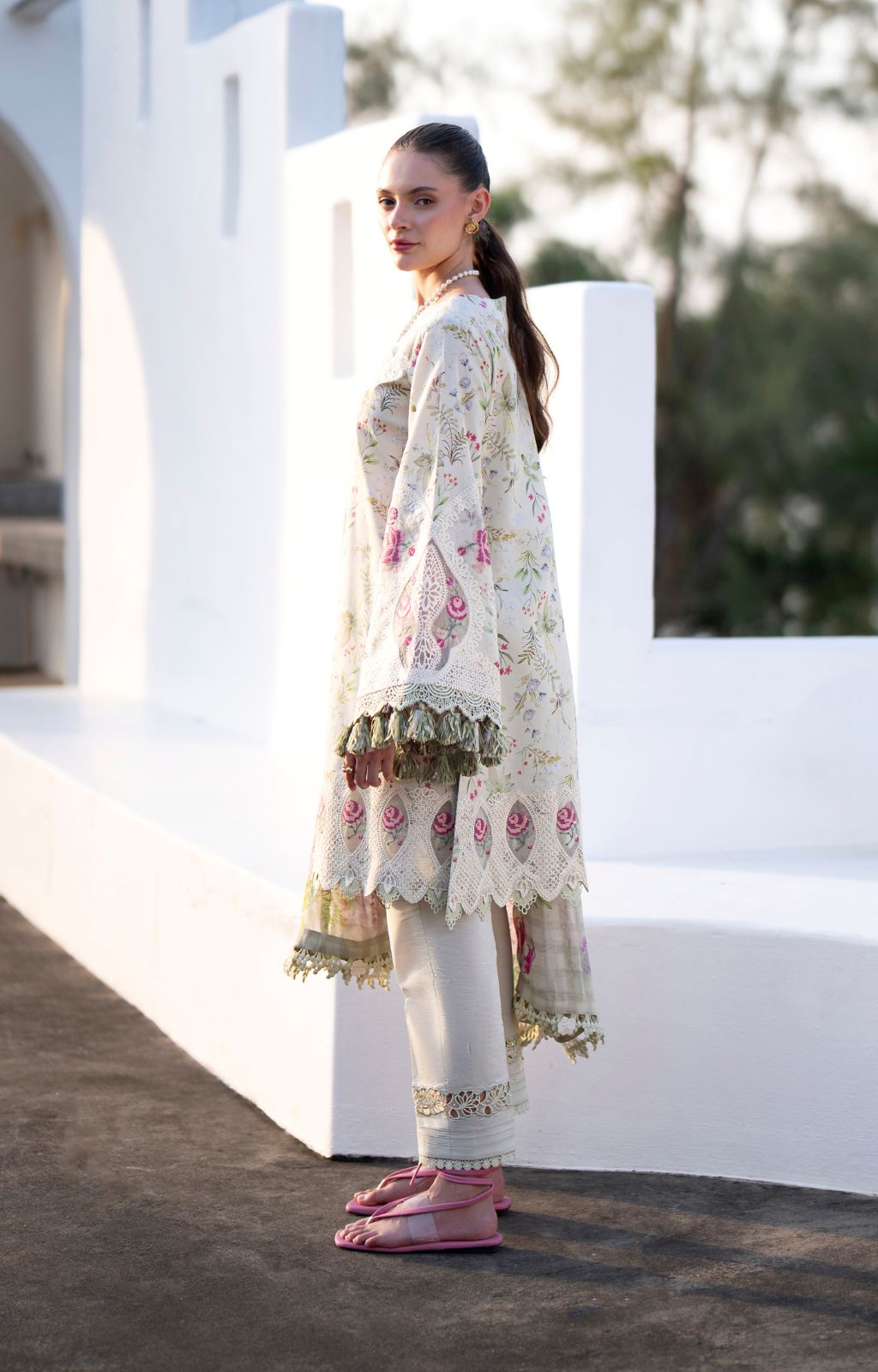 AJR Couture | Printakari Lawn 25 | Aleesia - Official AJR Couture stockist in UK - Sakeena London
