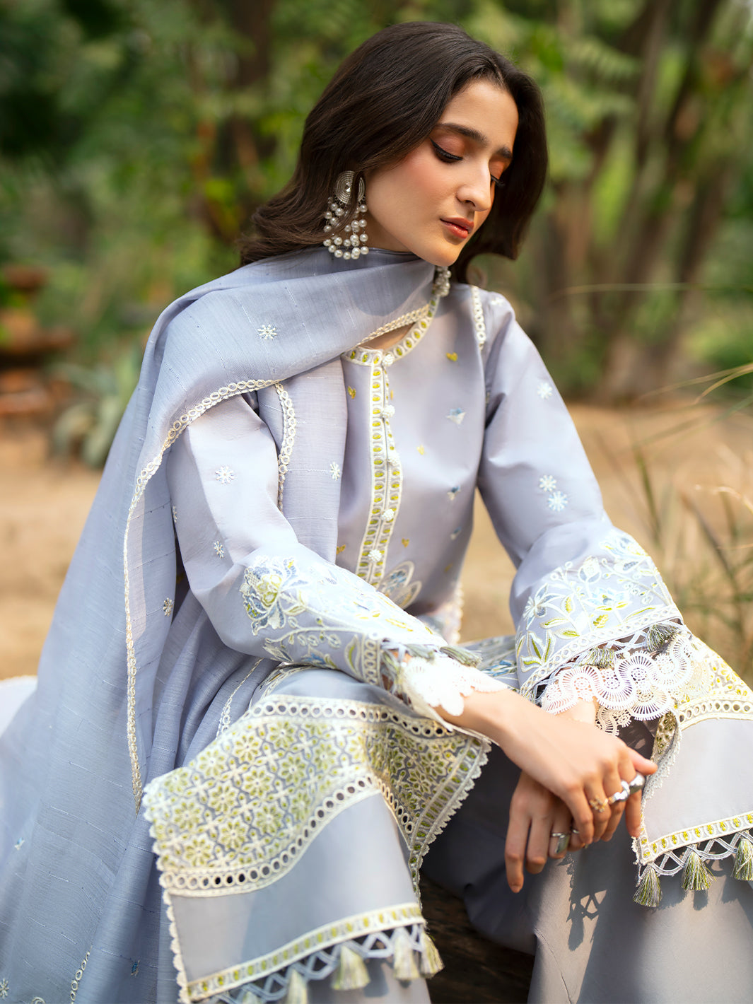 Mahnur | Angan Embroidered Lawn 26 | AN-006